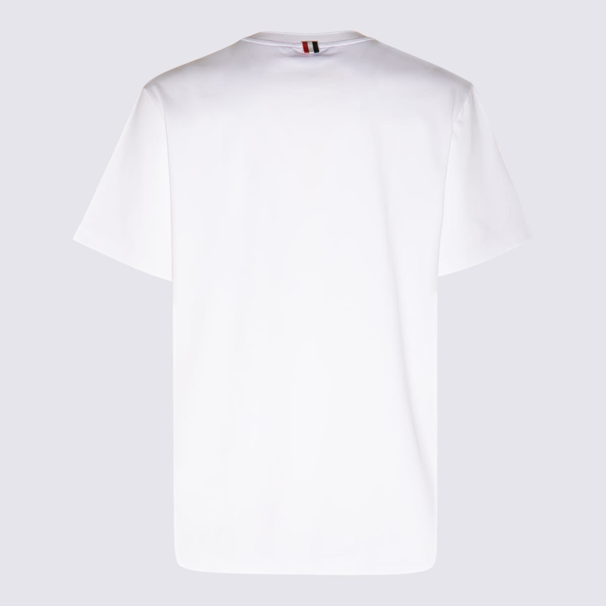 Shop Thom Browne White Cotton T-shirt