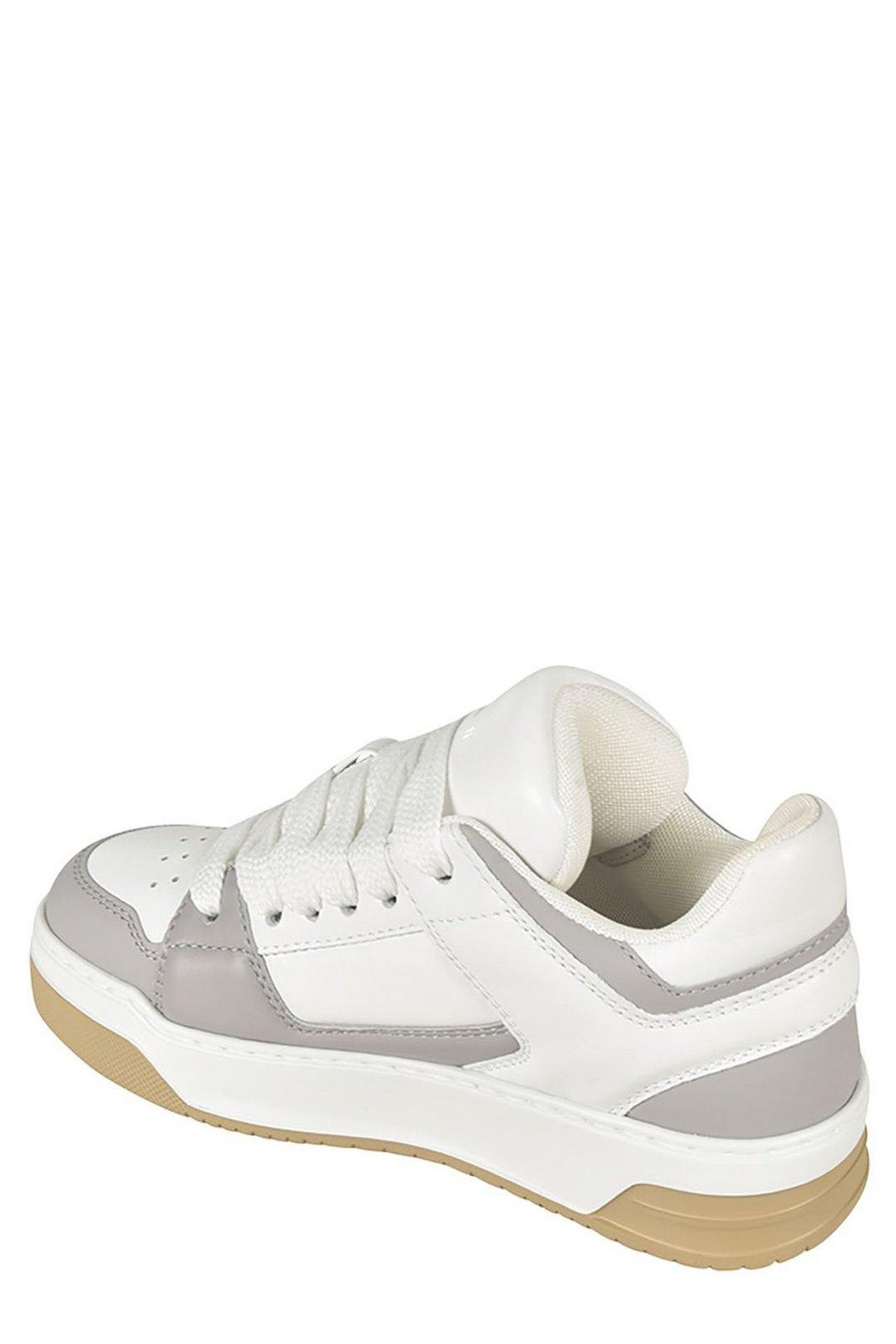 Shop Hogan Chamallow Panelled Sneakers