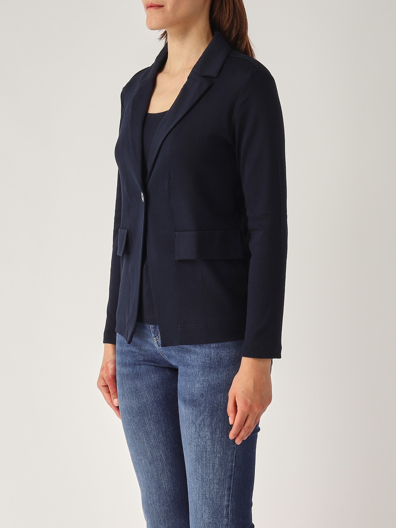 Gran Sasso Twinset Giacchina+canotta Jacket In Blue