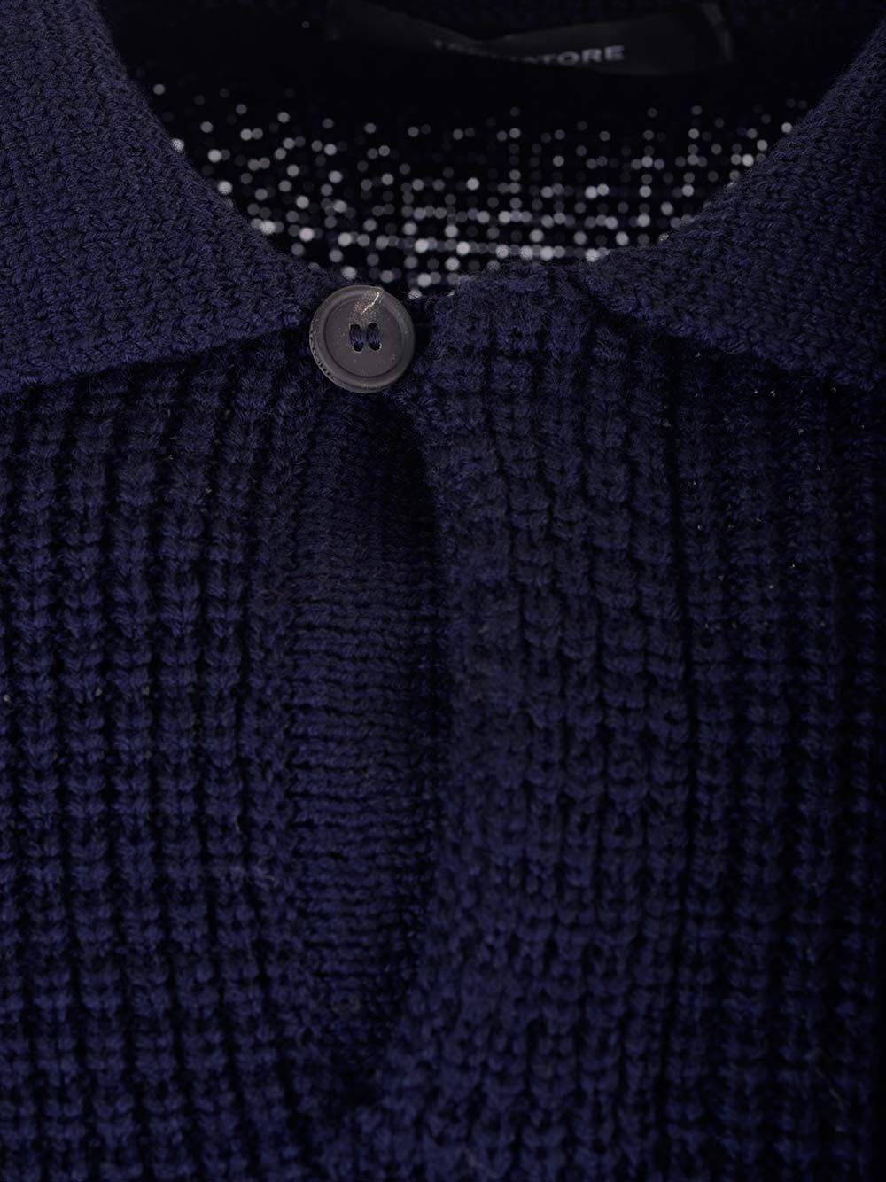 Shop Tagliatore Wool Polo Shirt In Blue