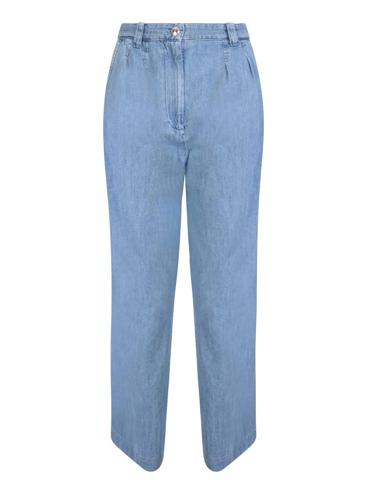Shop Apc Trassie Indigo Jeans In Blue