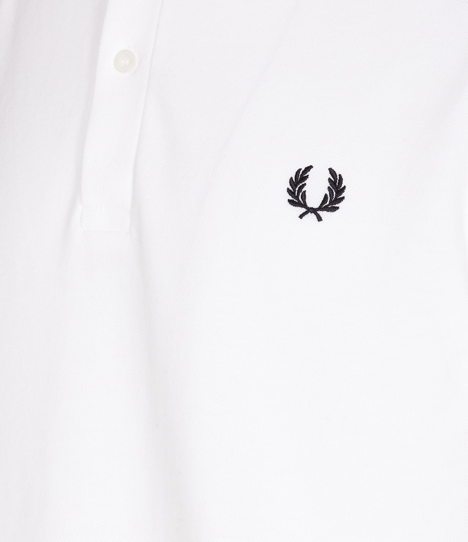 Shop Fred Perry Polo T-shirt In White