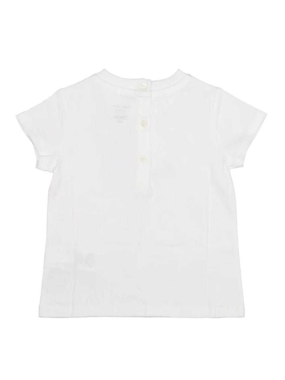 Shop Polo Ralph Lauren Sspolotshirt Knit Shirts T-shirt In White