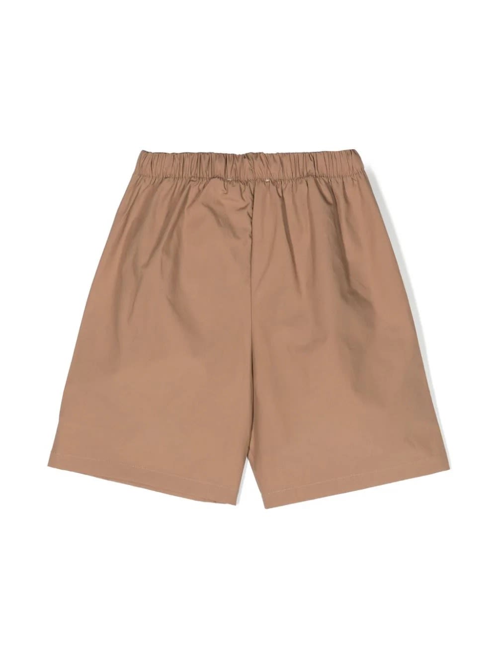 Shop Msgm Brown Shorts With Drawstring