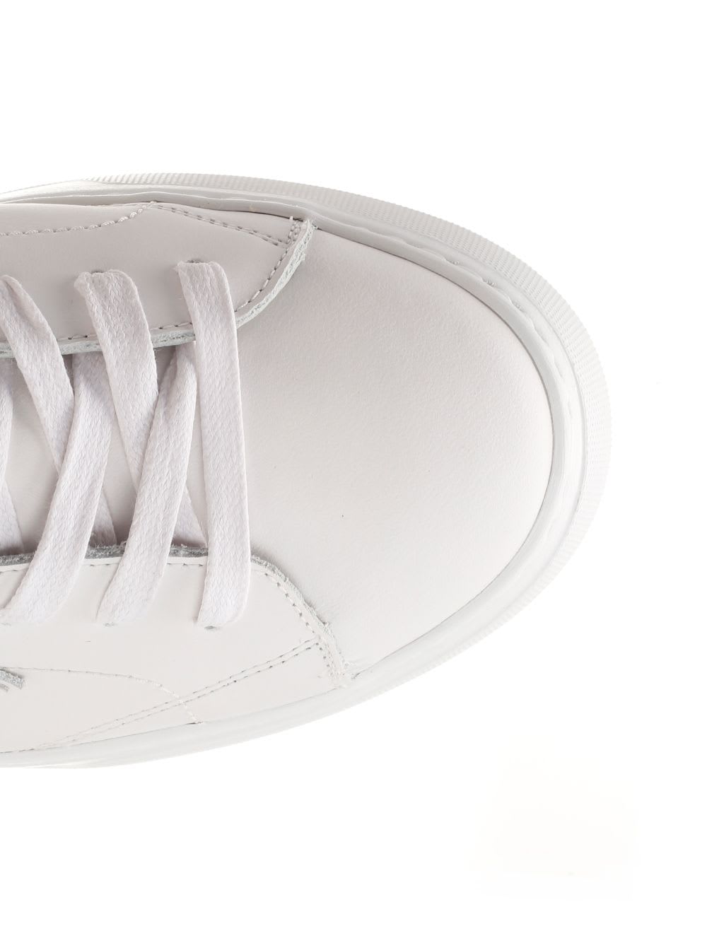 Shop Philippe Model Temple Sneaker In White