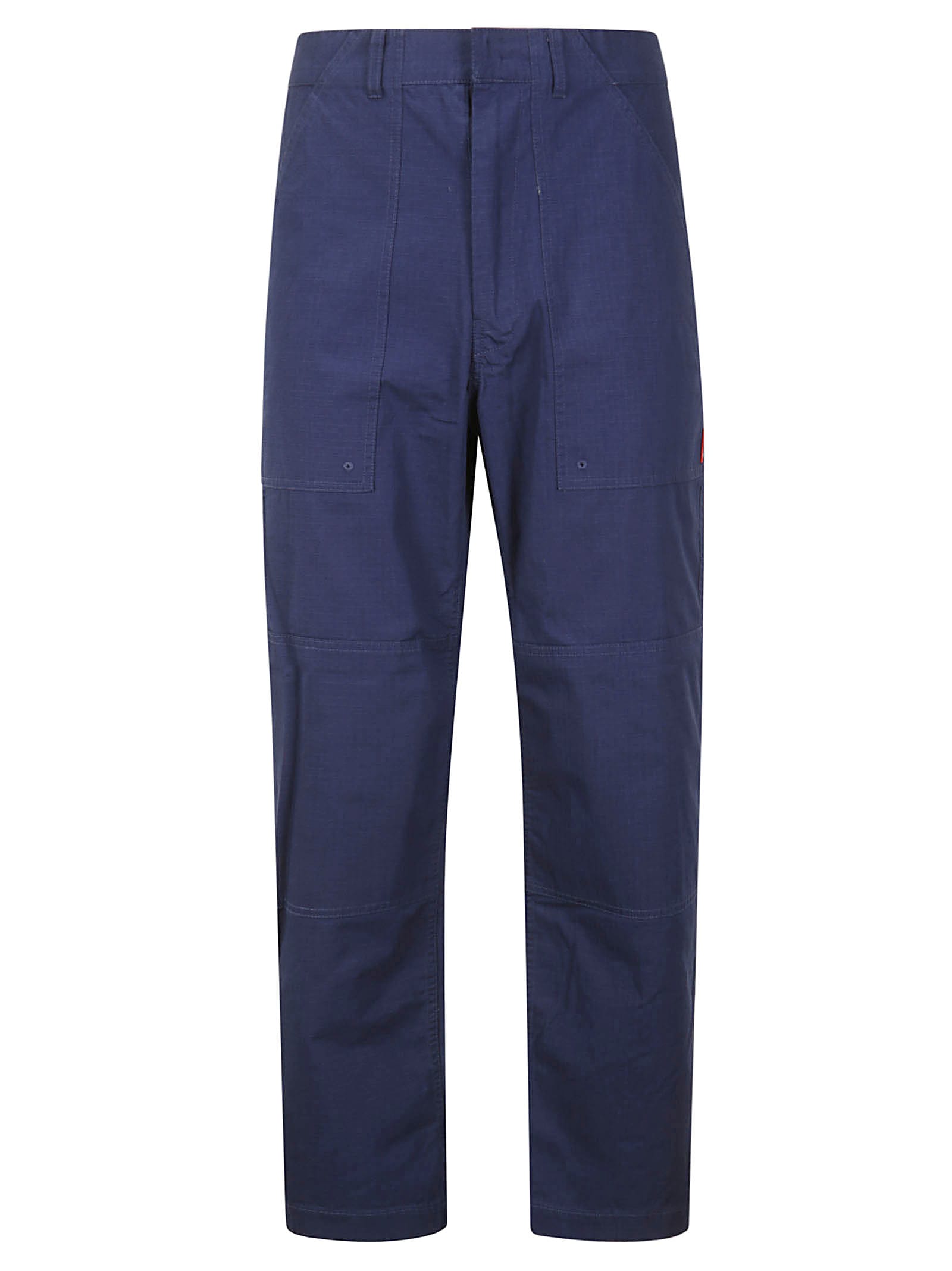 Shop Fuct Knee Pad Cargo Pants In Patriot Blue