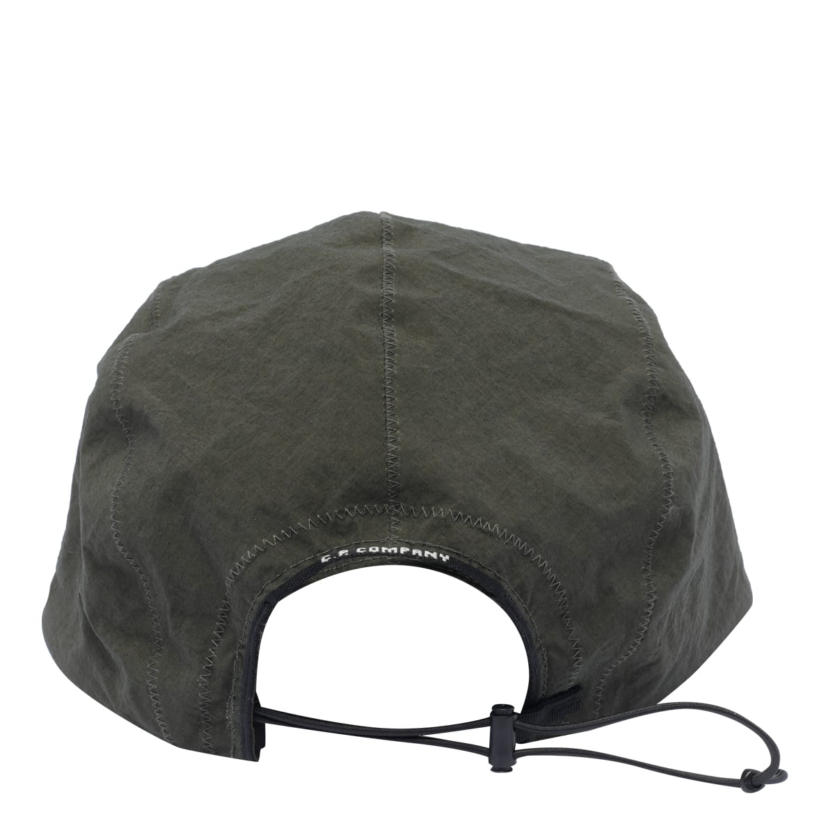 Shop C.p. Company Logo Baseball Cap In Green