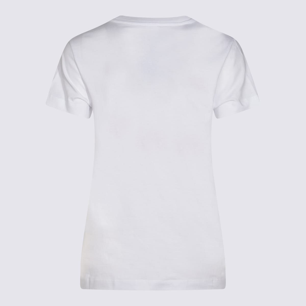 Pinko Logo-print Cotton T-shirt In White