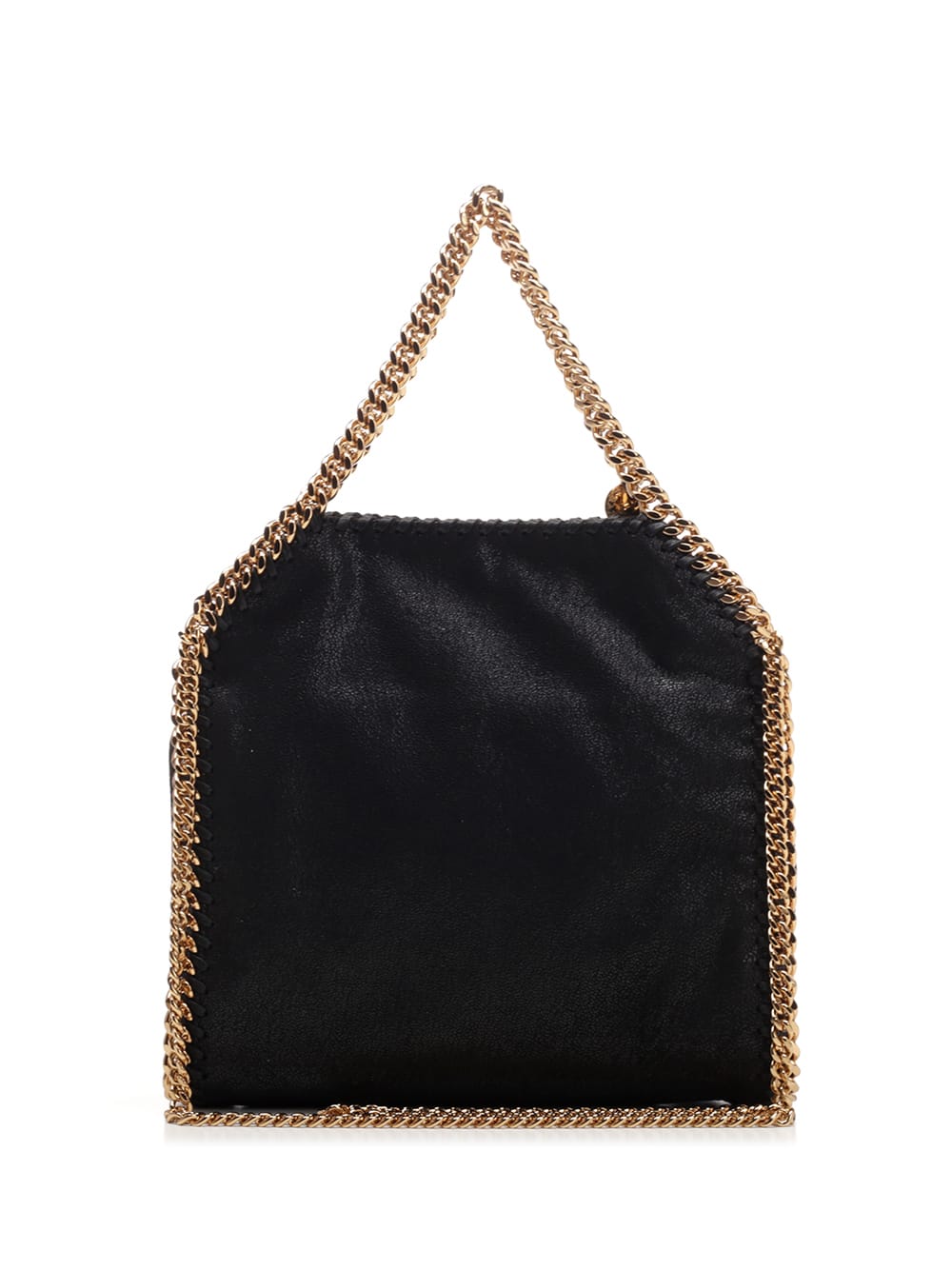 Shop Stella Mccartney Black Falabella Mini Bag