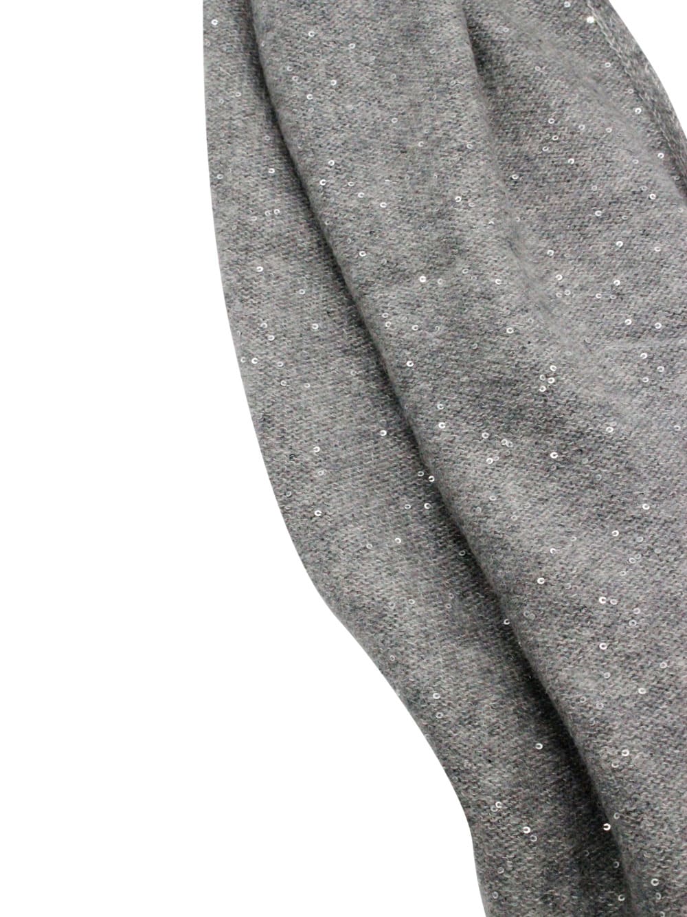 Shop Fabiana Filippi Scarf In Grey