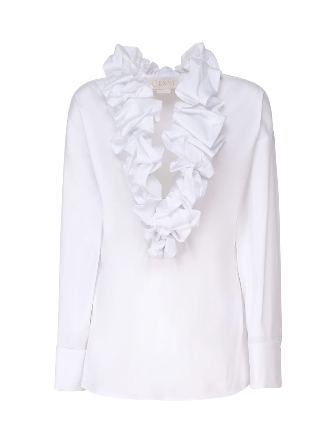 Blouse With Ruffles