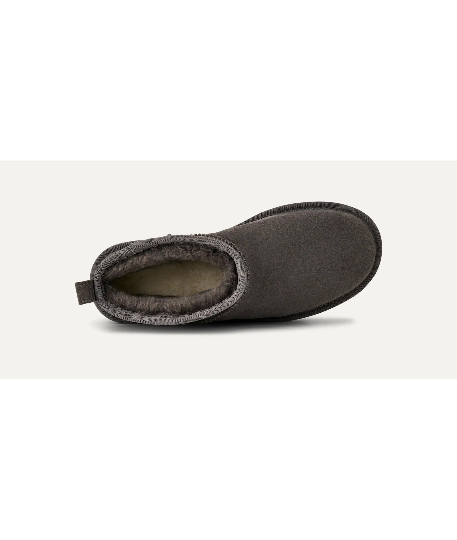 Ugg W Classic Ultra Mini Platform Ankle Boots In Gray