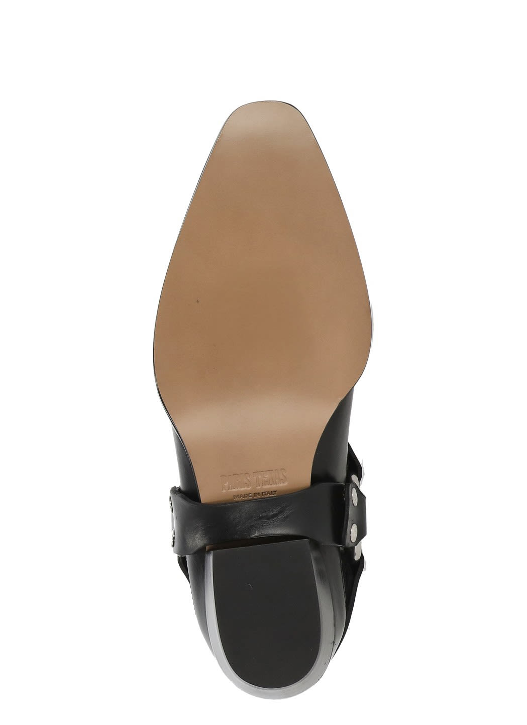 Paris Texas Helena Cowboy Ankle Boots In Black