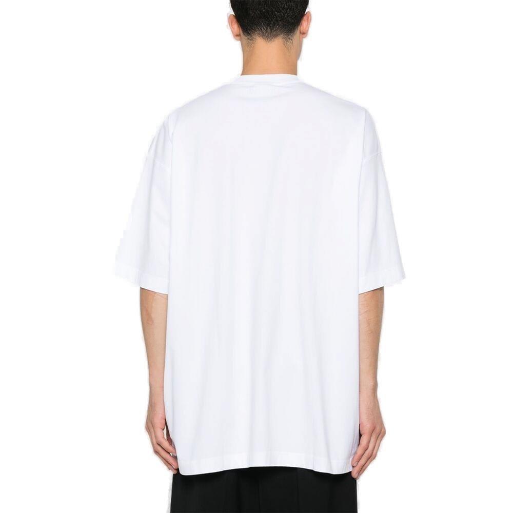 VETEMENTS LOGO PRINTED CREWNECK T-SHIRT 