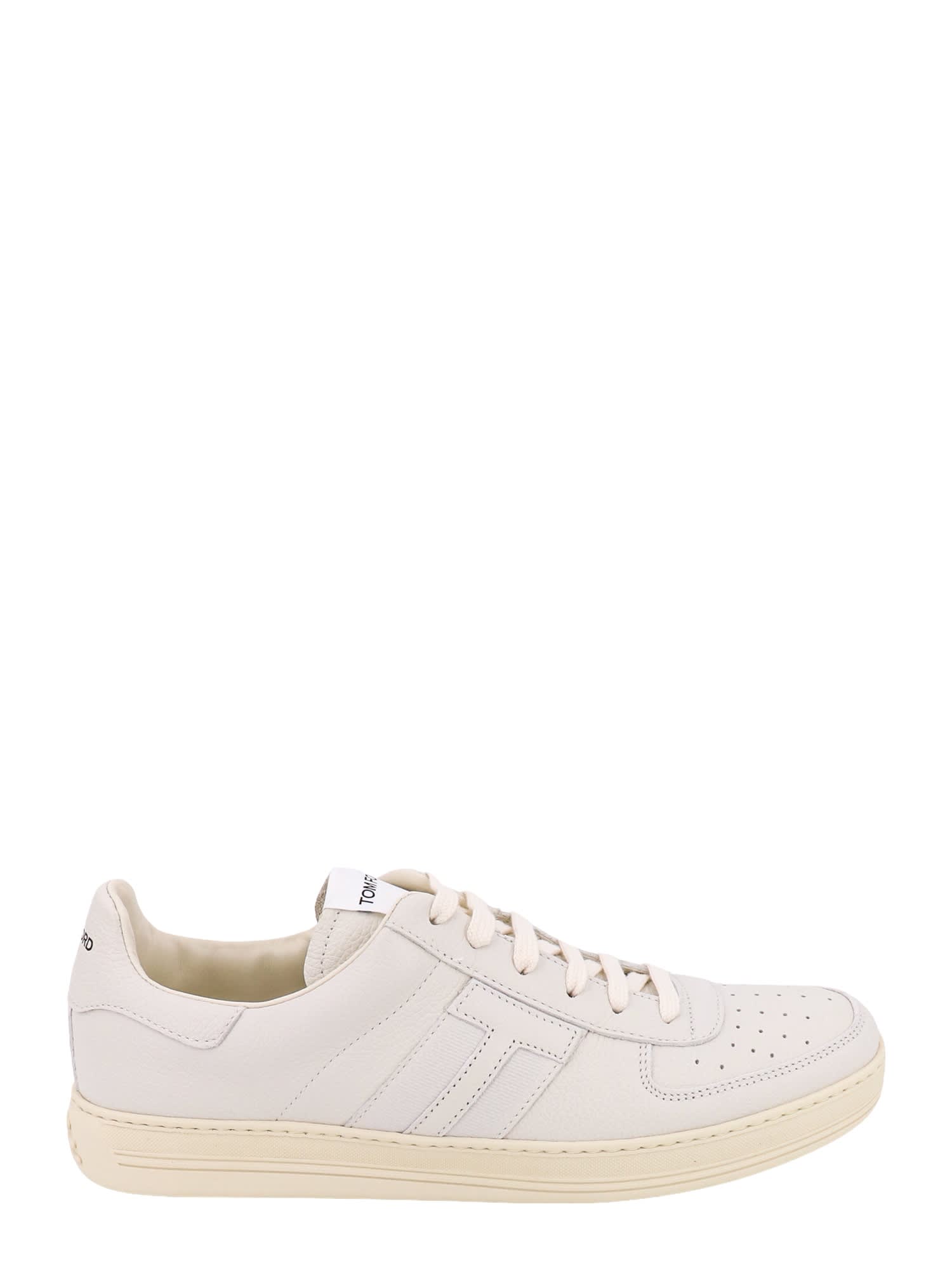 Tom Ford Sneakers In Butter Cream