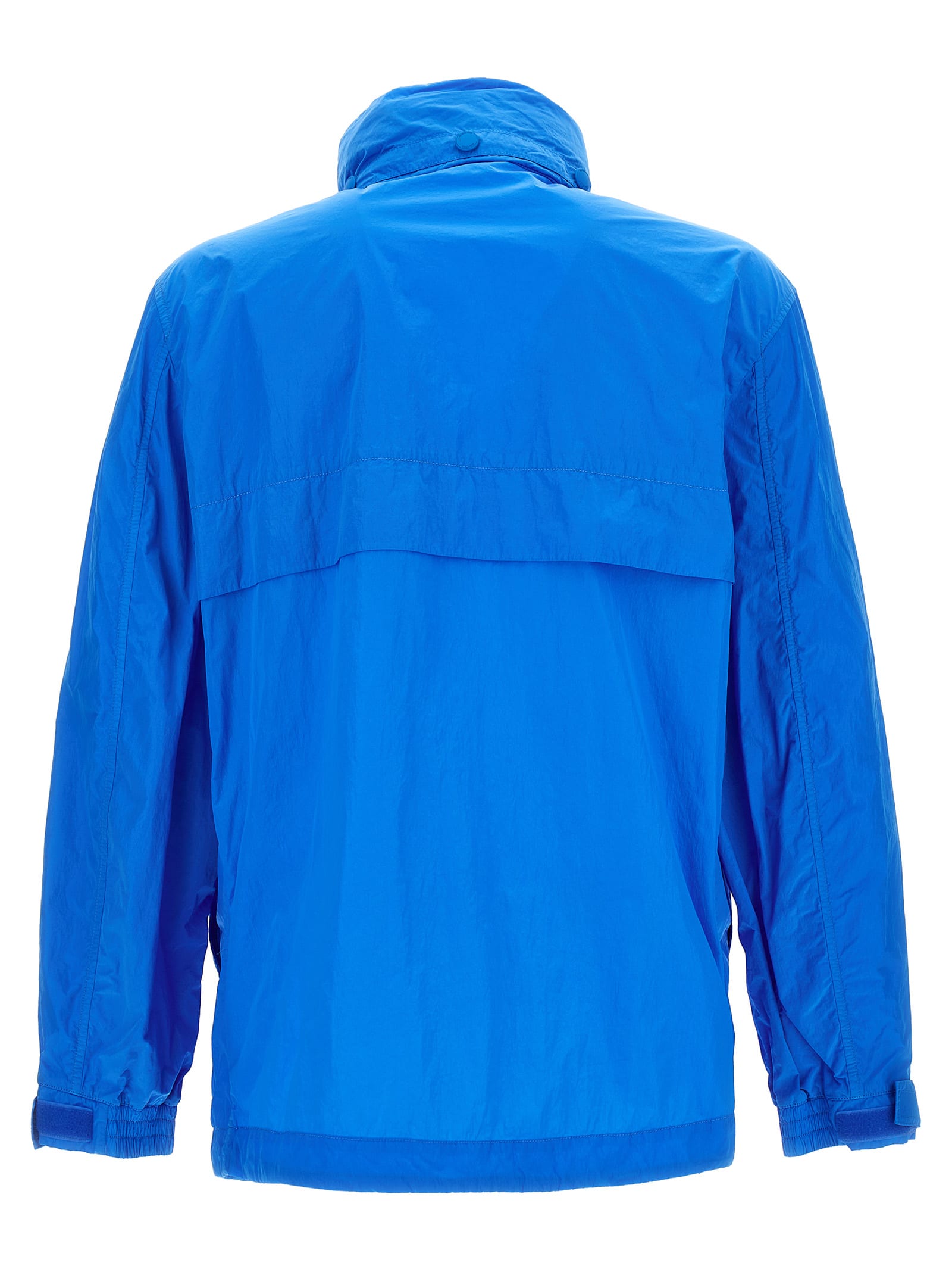 Shop Burberry Harrogate Jacket In Blue