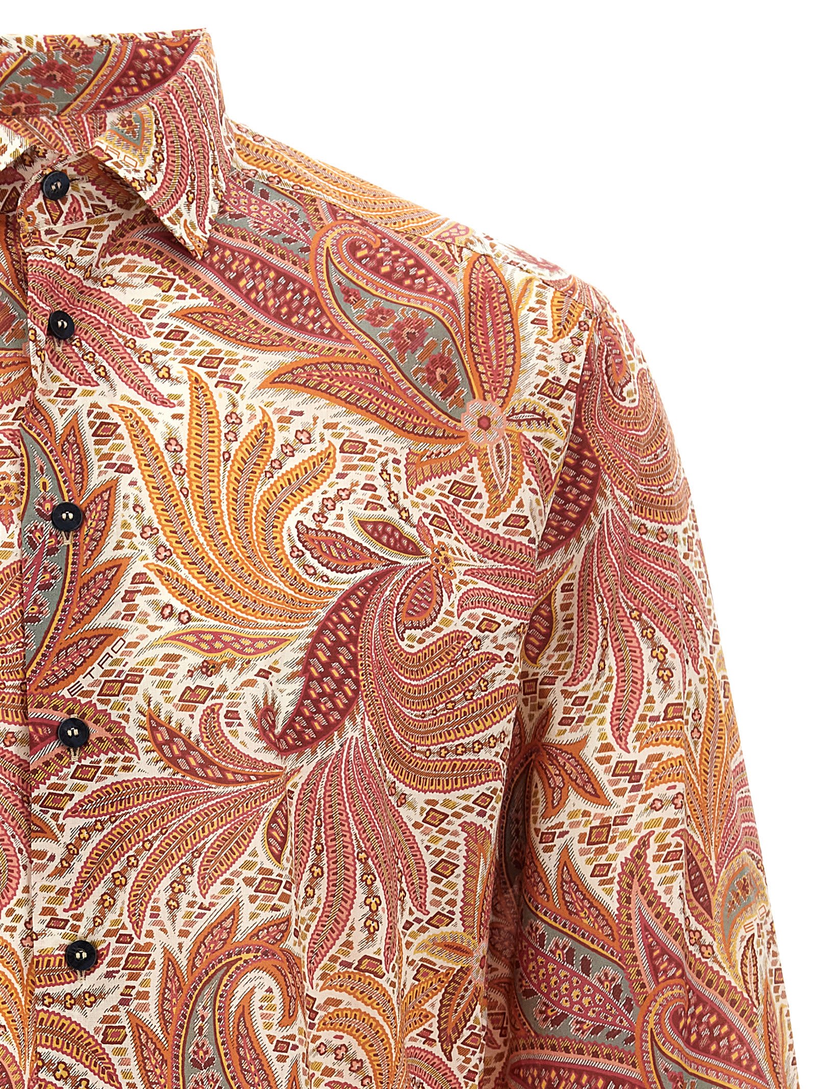 ETRO PAISLEY FLOWER SHIRT