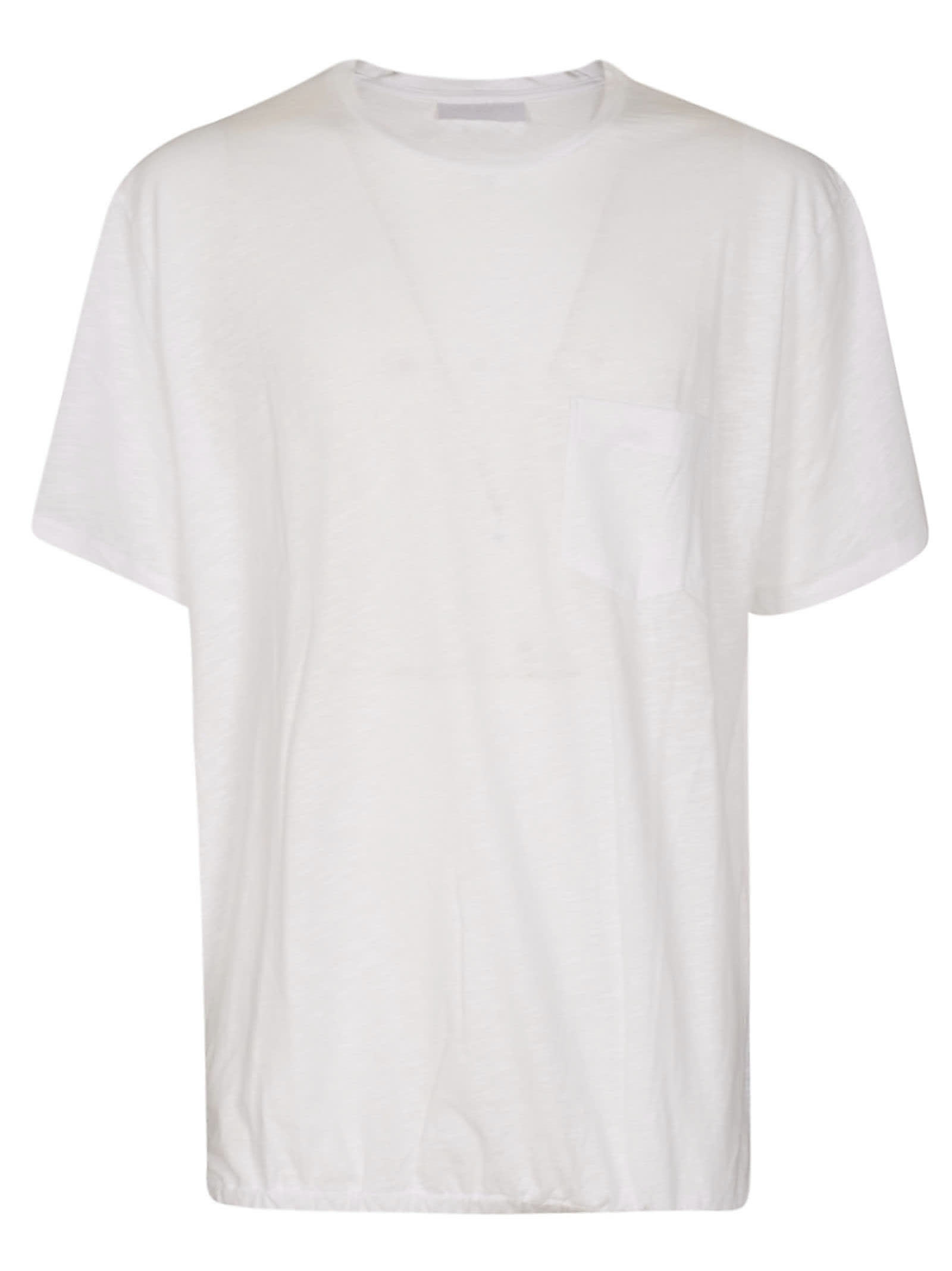 NEIL BARRETT RIBBED HEM T-SHIRT,11308479