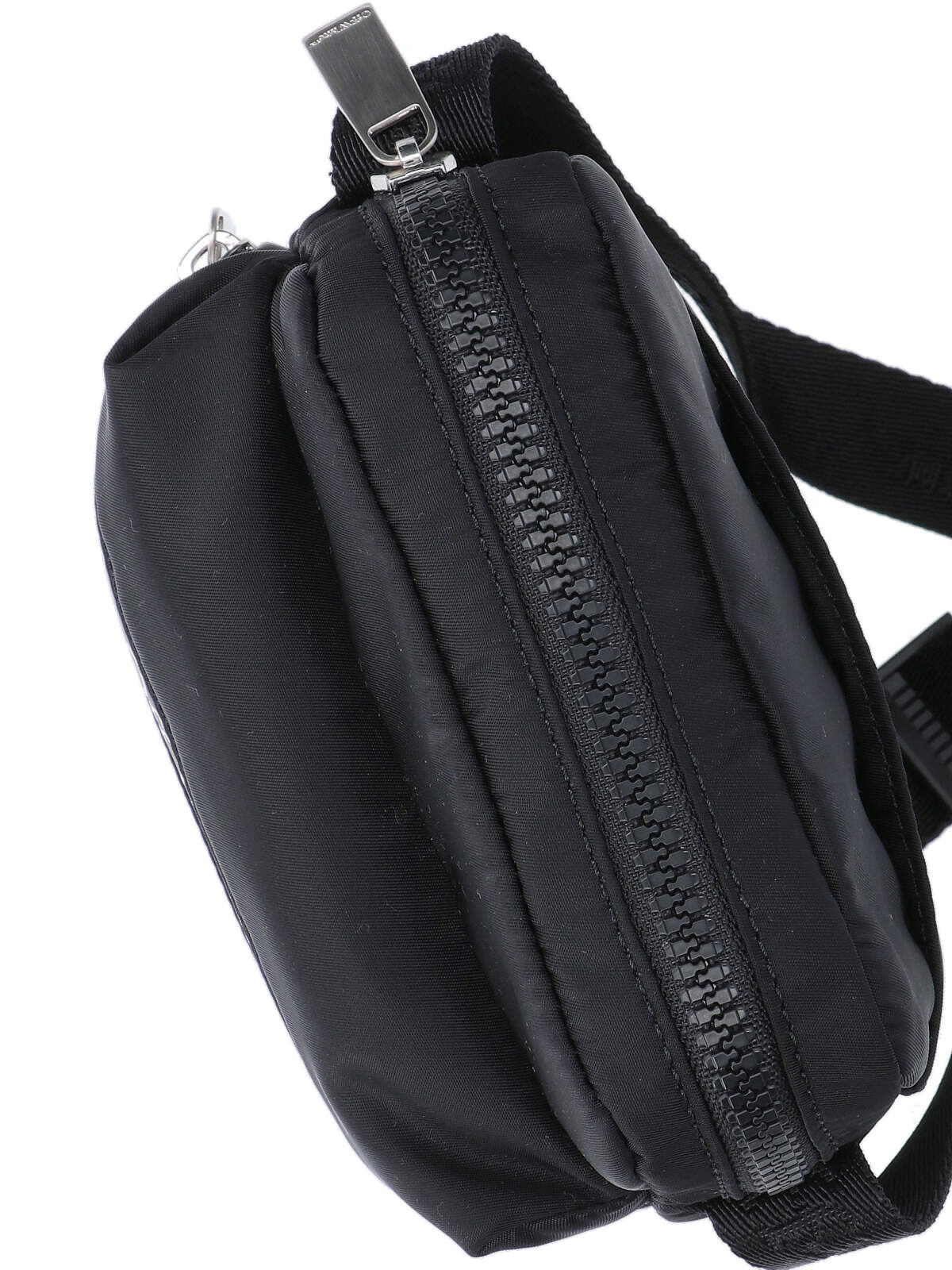 Shop Off-white Logo Shoulder Bag In Black