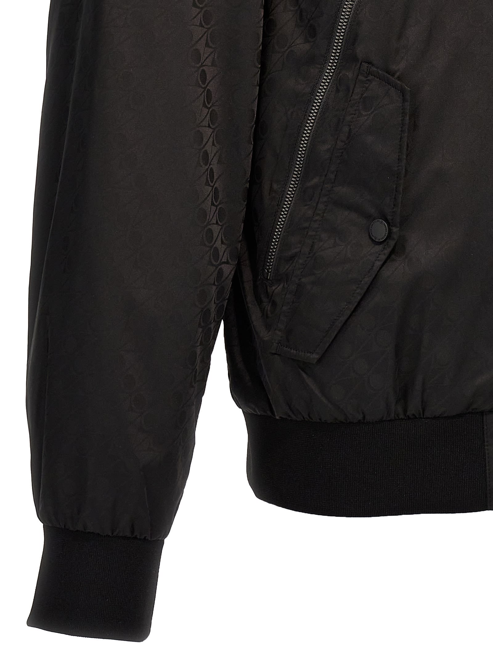 Shop Moose Knuckles Courville Bomber Jacket In Black