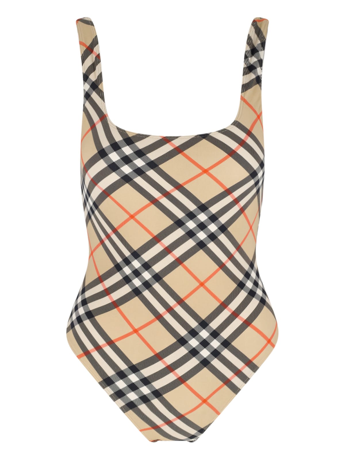 Burberry One-piece Swimsuit check