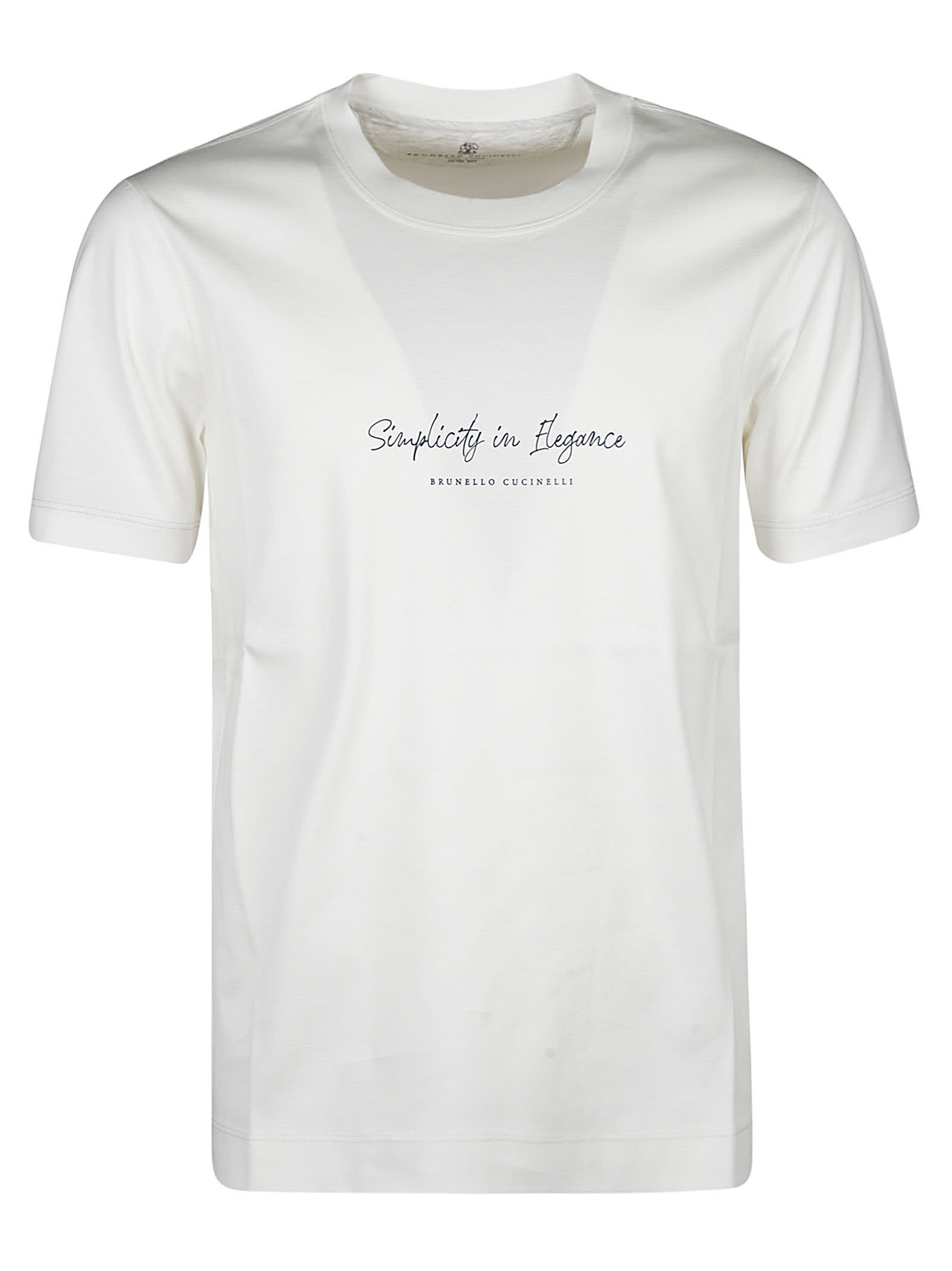 Brunello Cucinelli Simplicity In Elegance Regular T-shirt