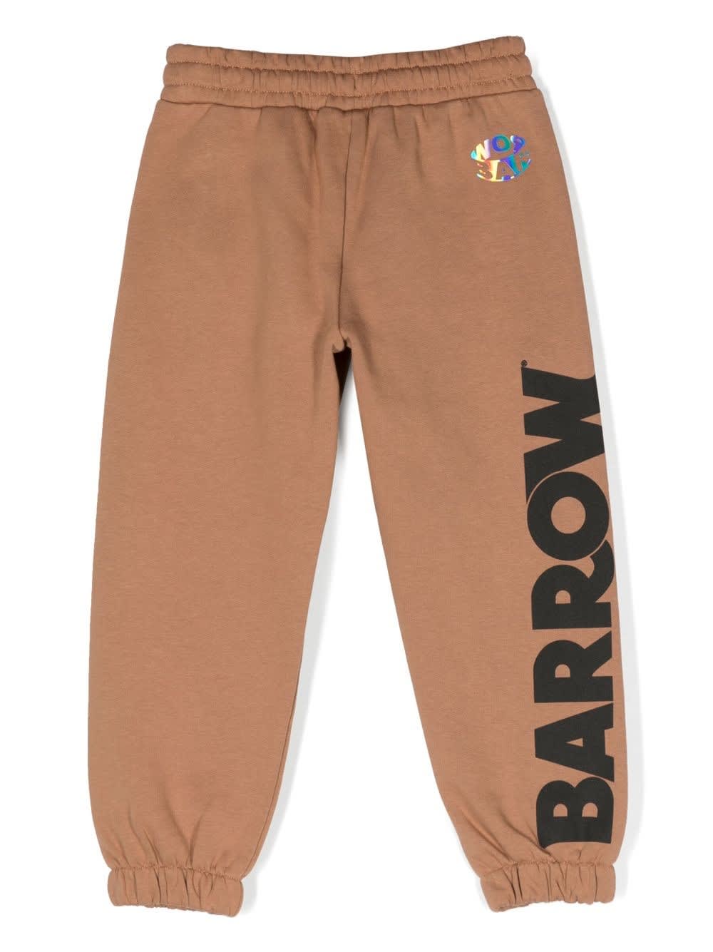 Shop Barrow Pantaloni Sportivi In Brown
