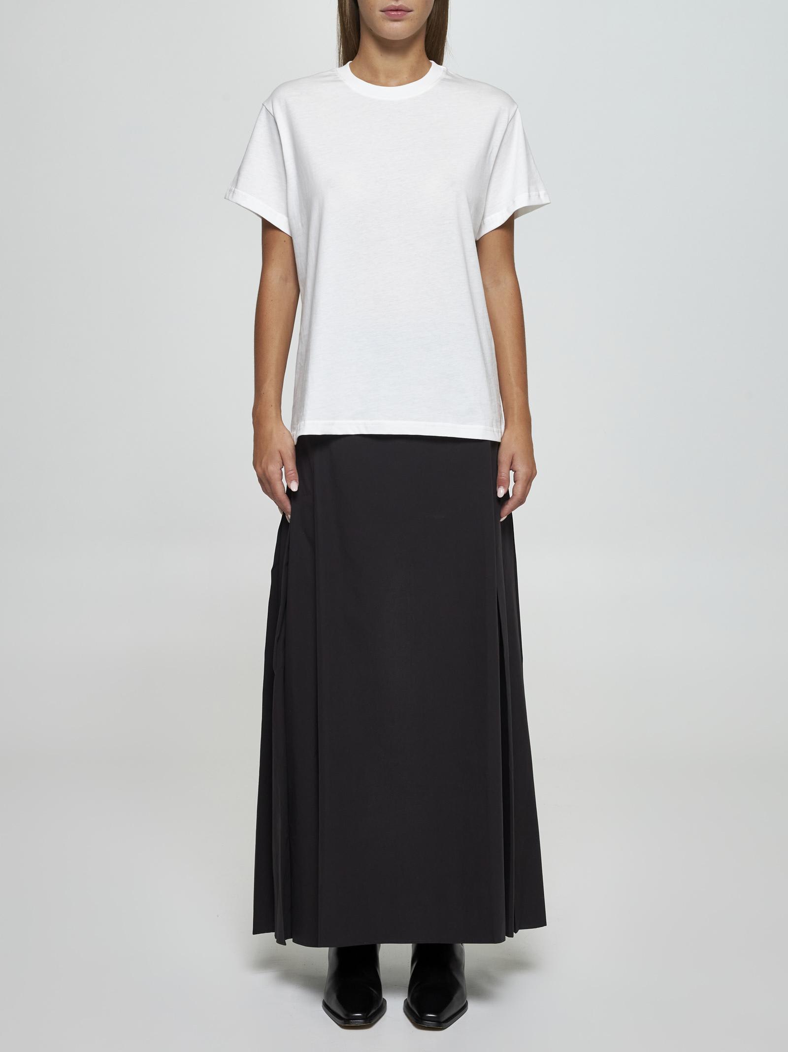 Studio Nicholson Marine Cotton T-shirt In White