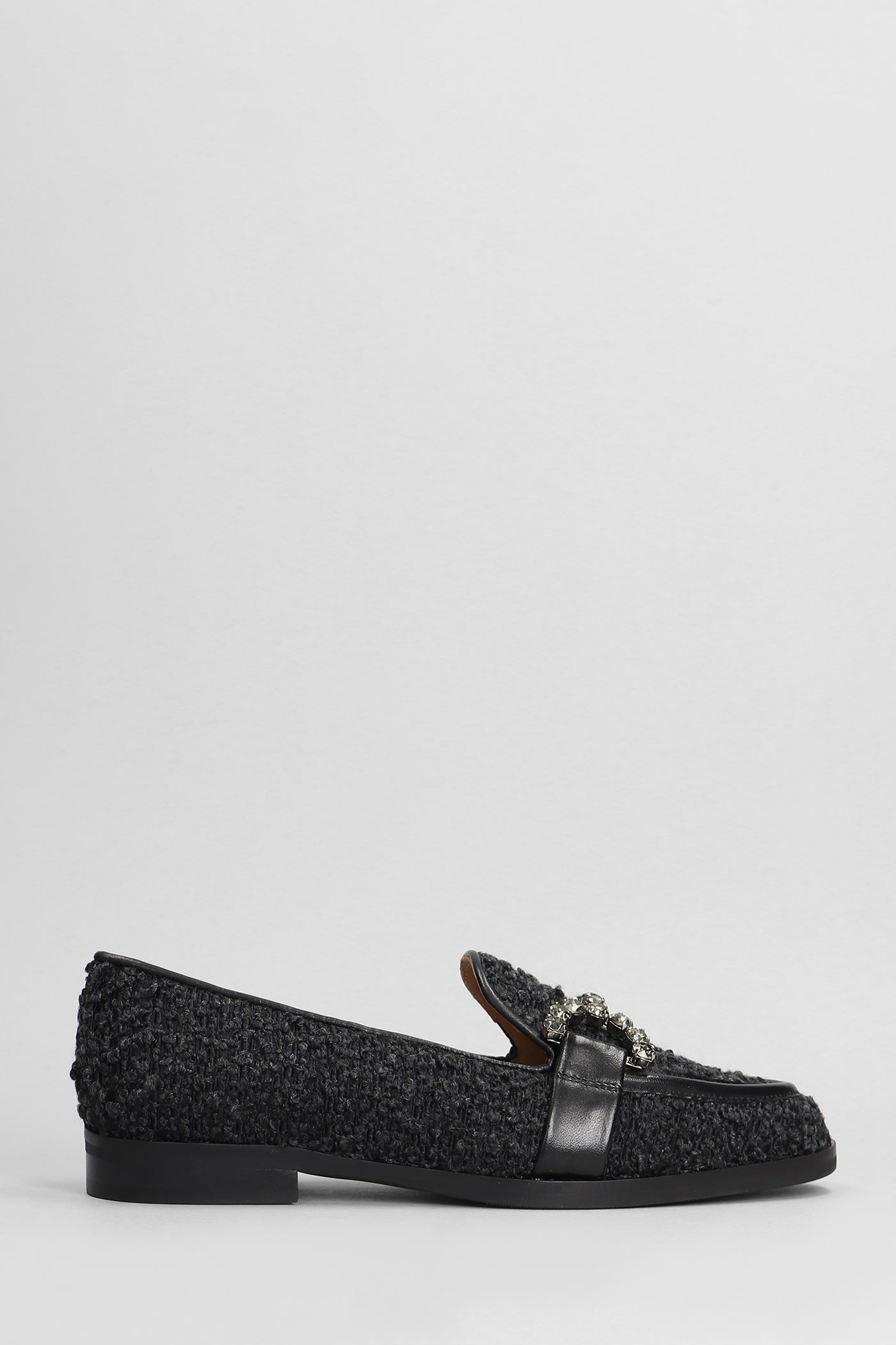 Joys Loafers In Grey Wool