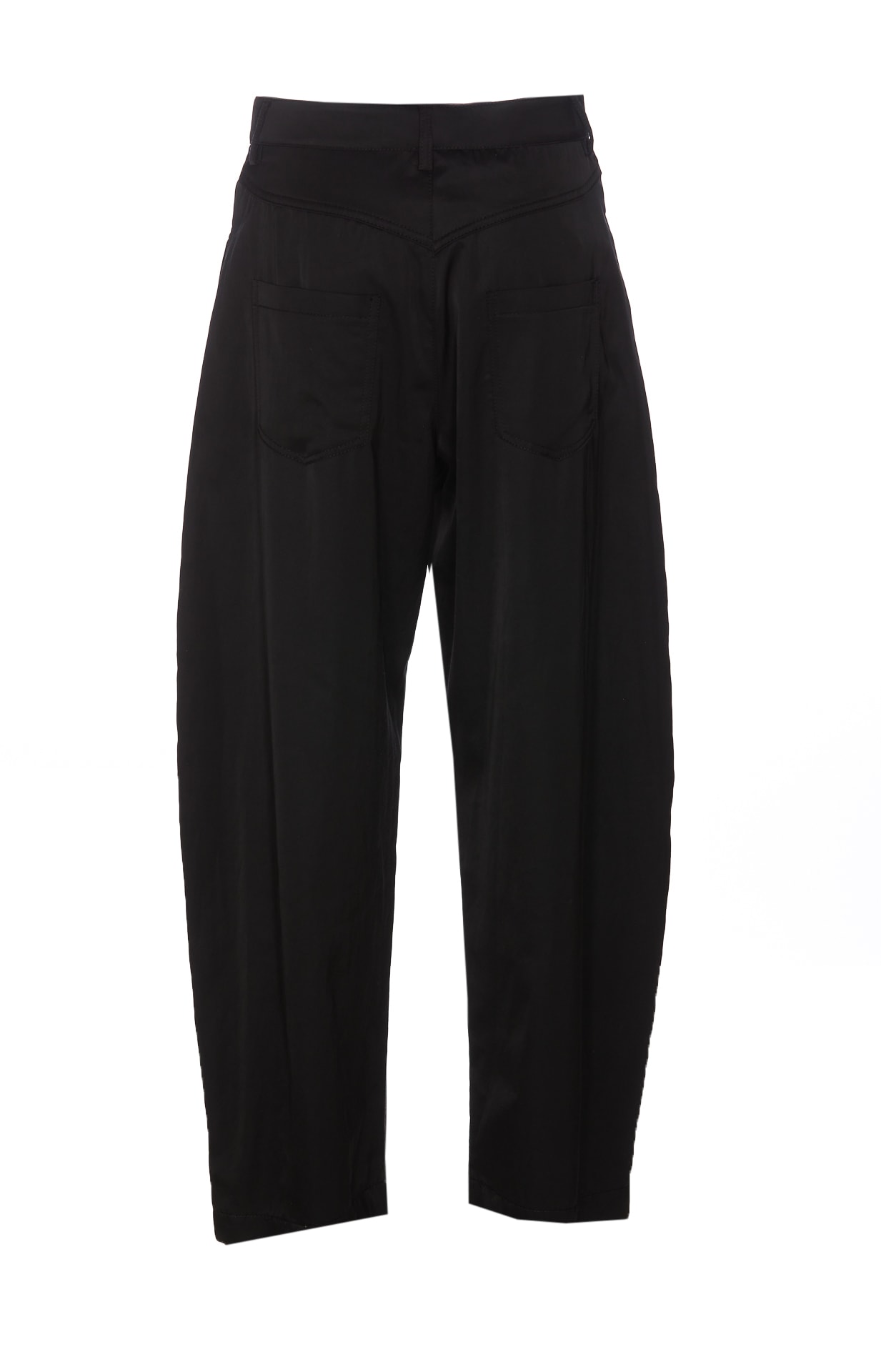 Shop Pinko Pollock Pants In Nero