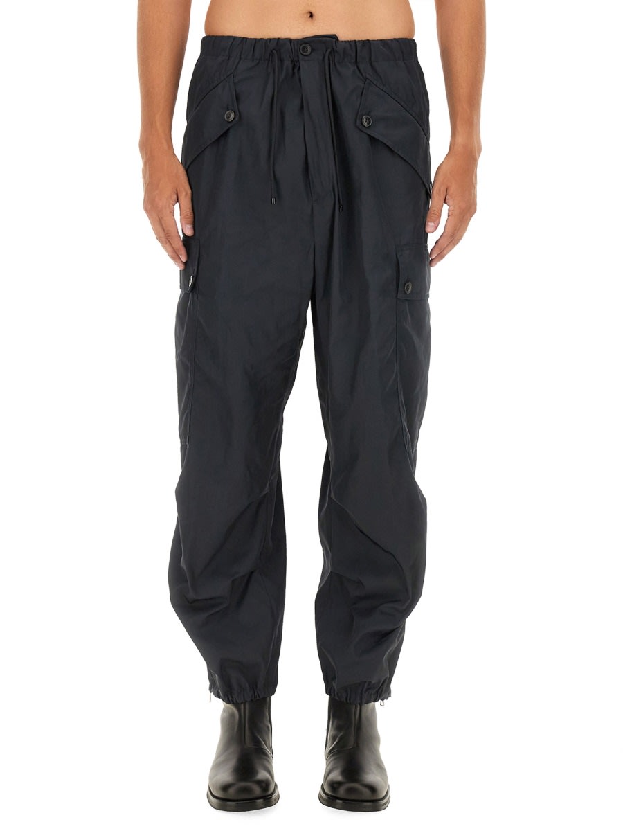 Shop Dries Van Noten Pentrig Pants In Blue