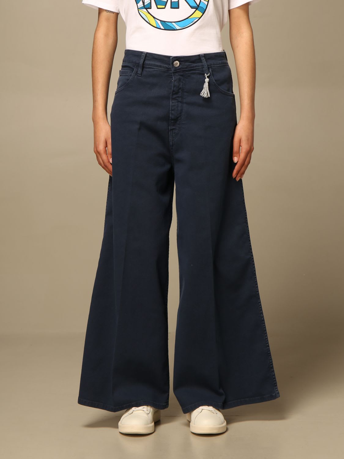 CYCLE PANTS WIDE HIGH-WAISTED CYCLE PANTS,P531251 T031 07