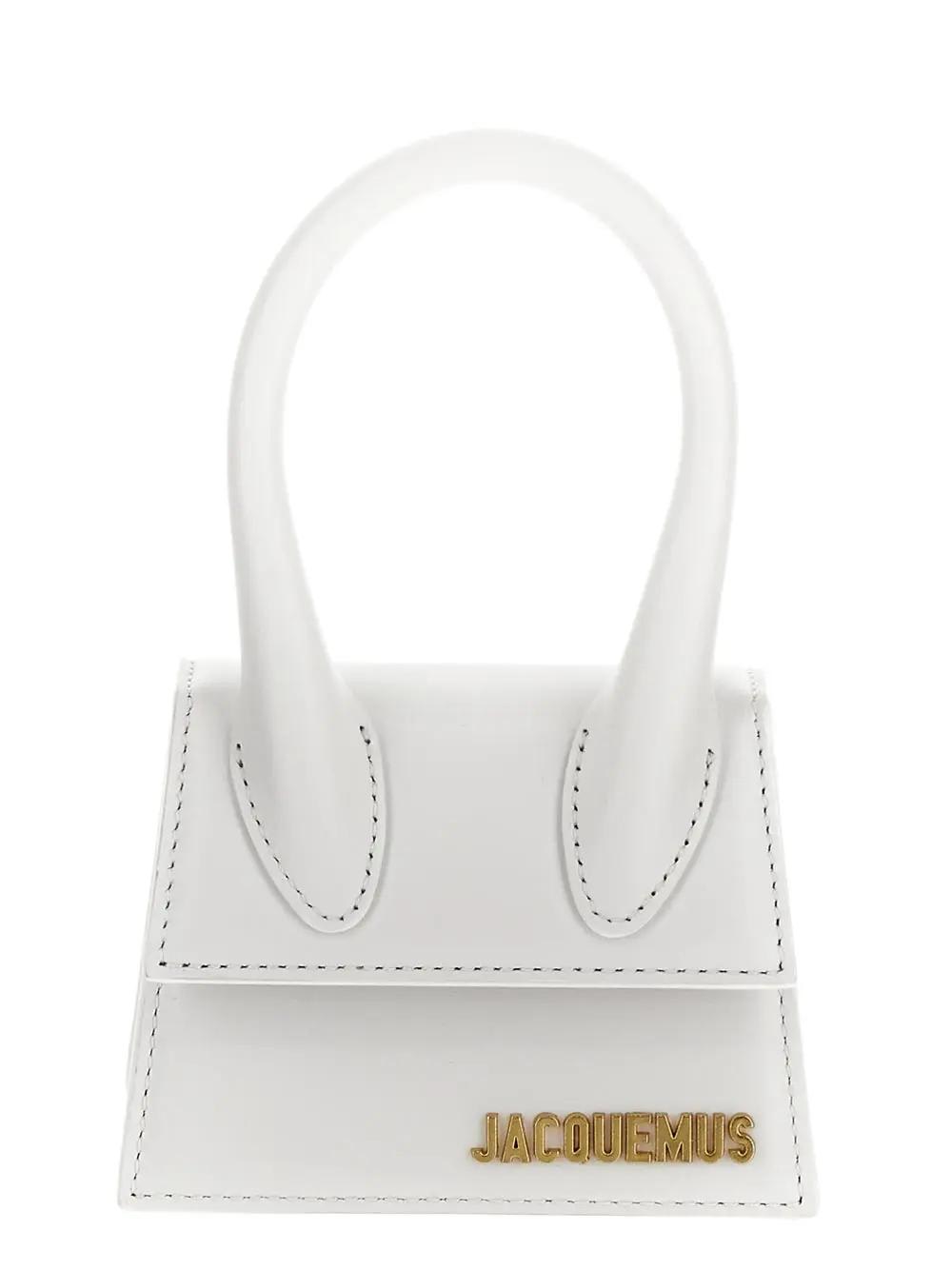 Shop Jacquemus Le Chiquito Mini Bag In White