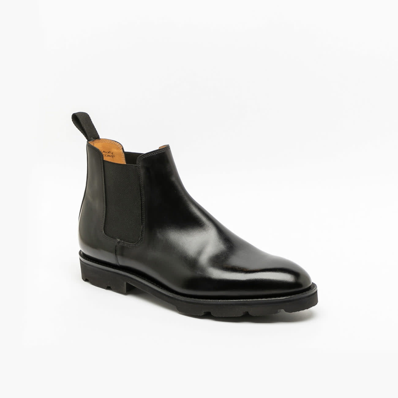 Lawry Black Calf Ankle Boot