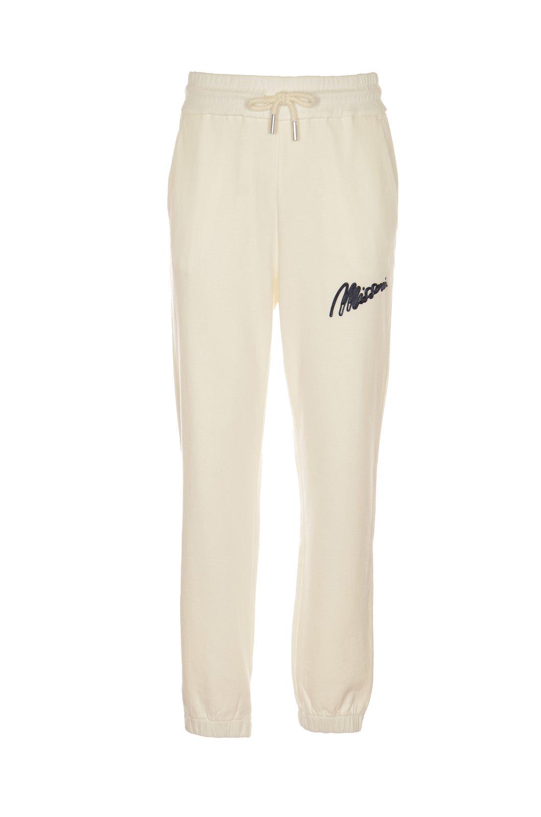 Missoni Logo Embroidered Drawstring Trousers