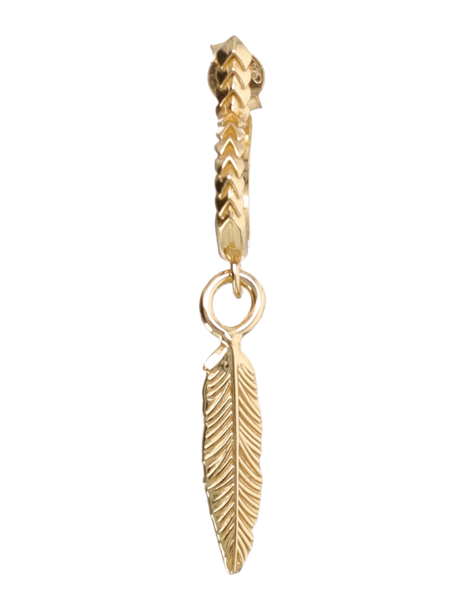 Feather Pendant Earring