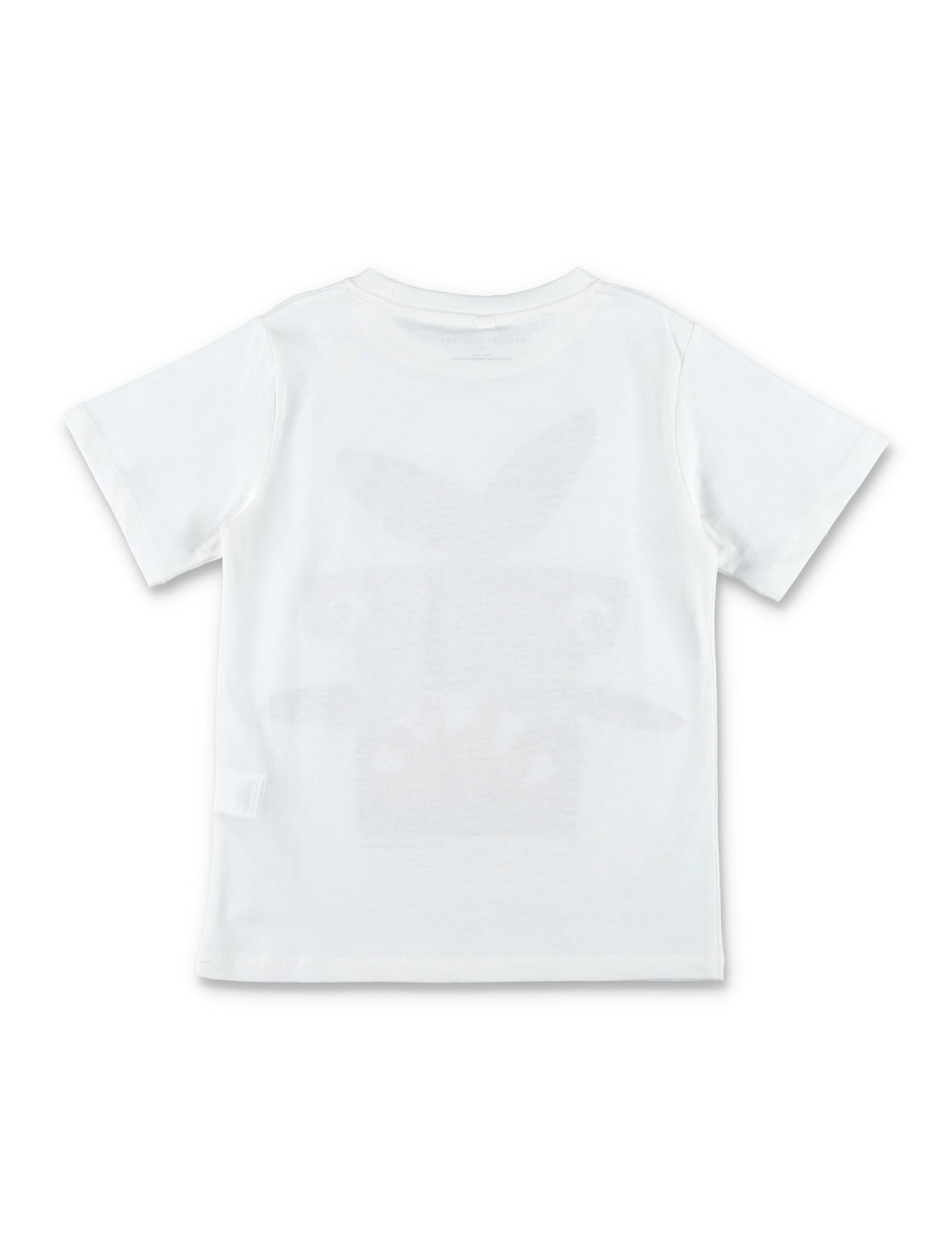 Shop Stella Mccartney Shark T-shirt In White