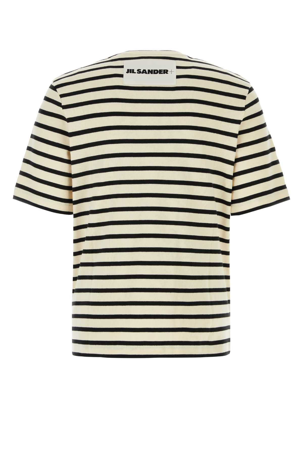 Shop Jil Sander Embroidered Cotton T-shirt In 080