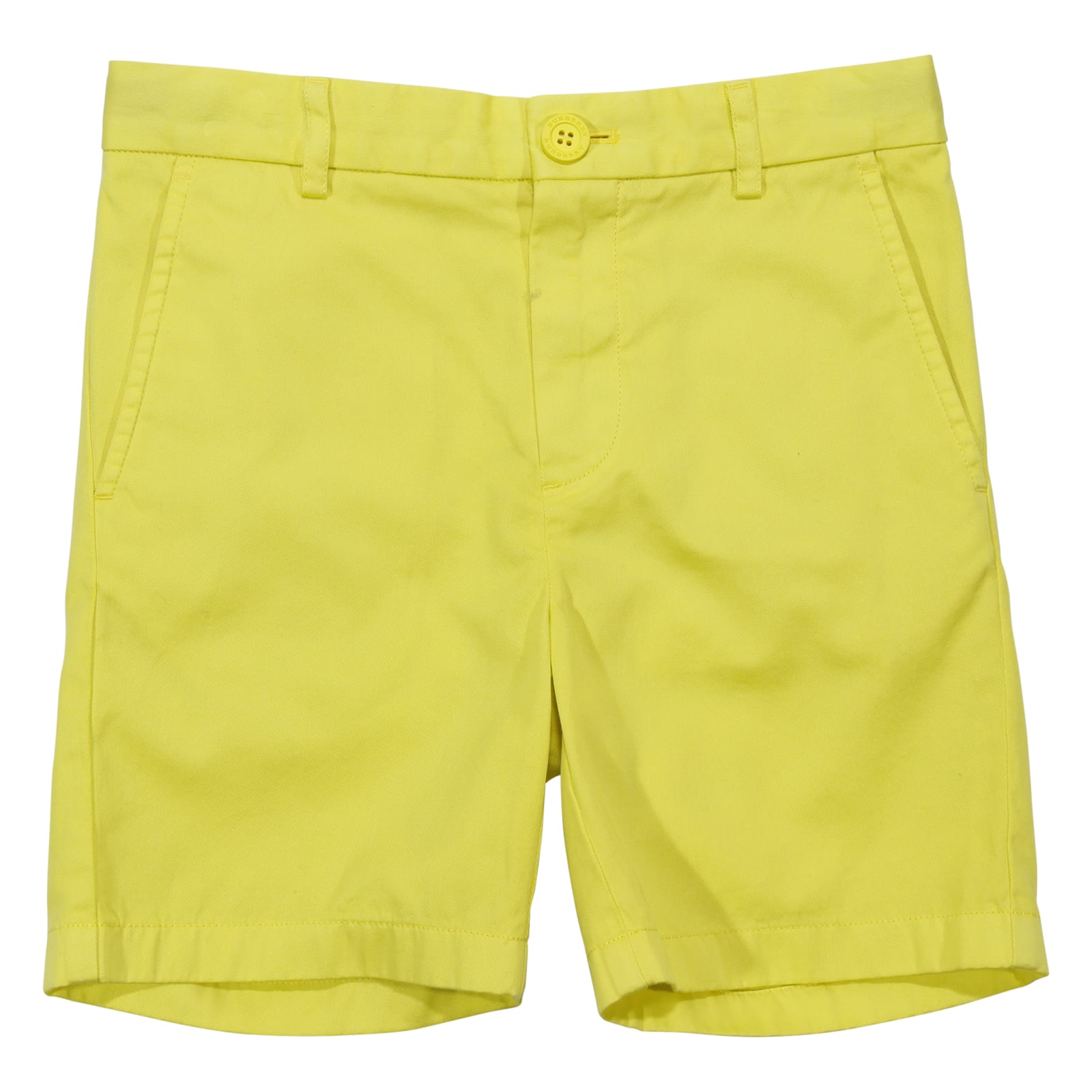 burberry shorts yellow