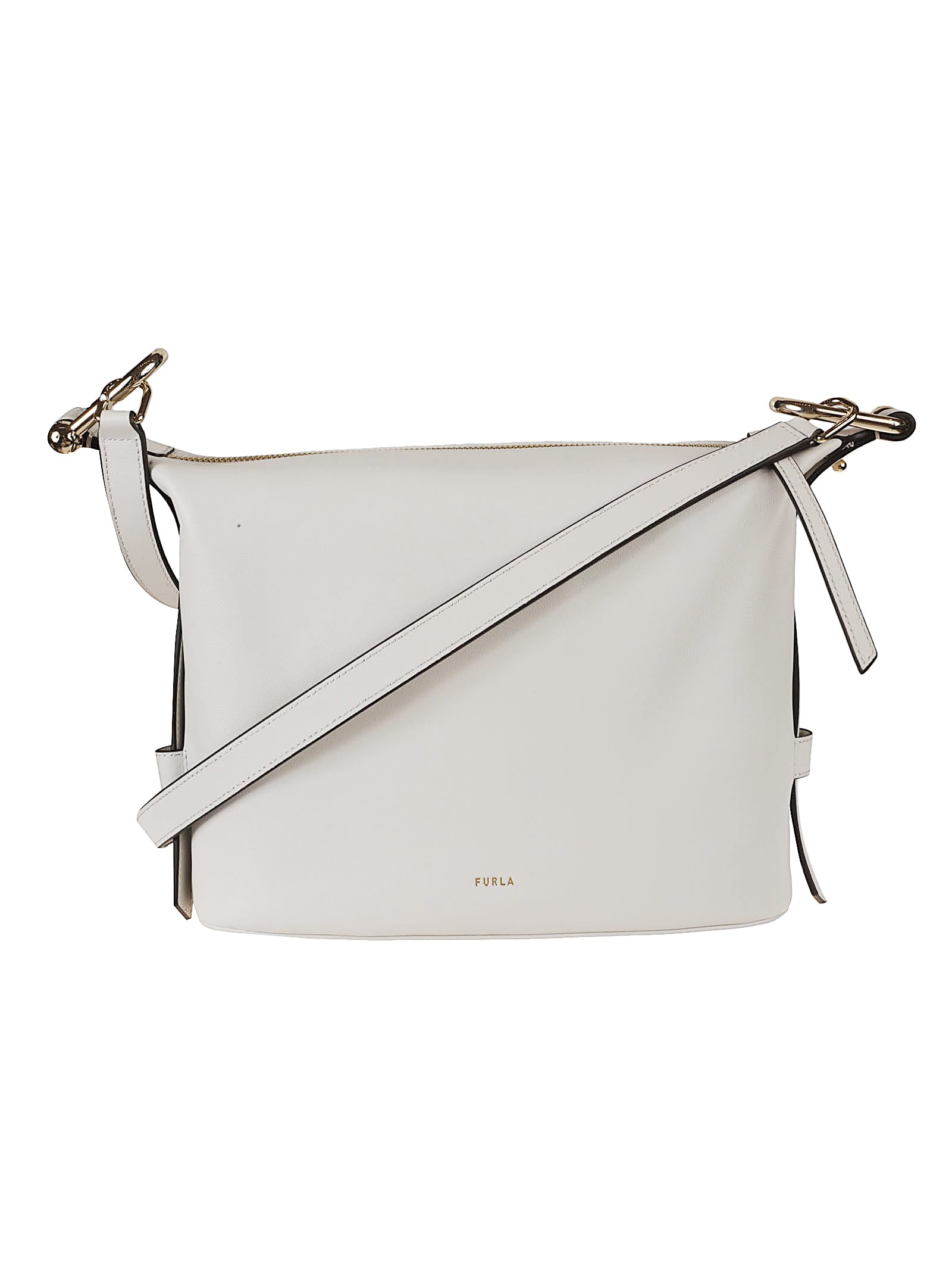 Furla Shoulder Bags With Adjustable Strap And Metal Hardware
