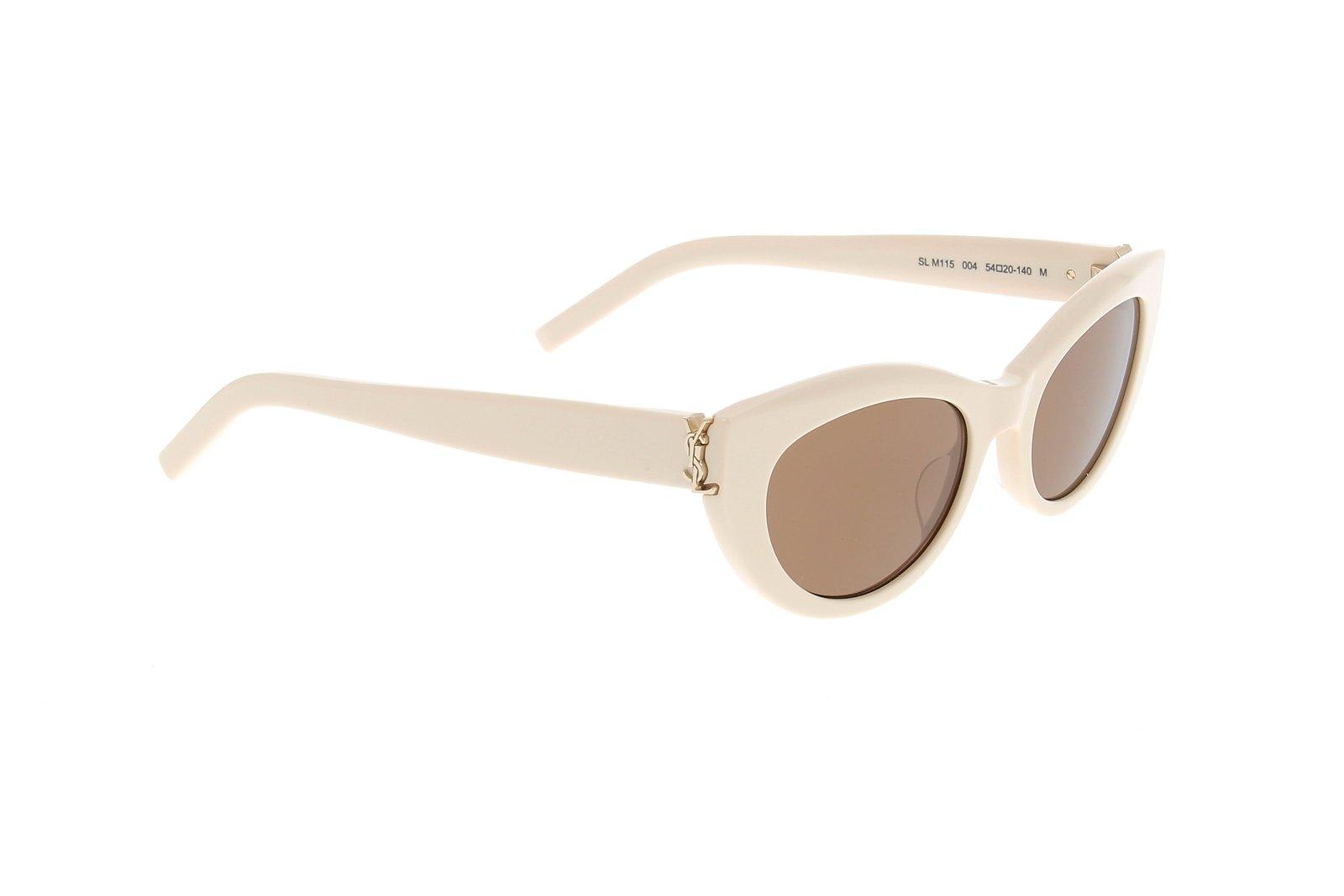 Saint Laurent Cat-eye Sunglasses Sunglasses In Brown