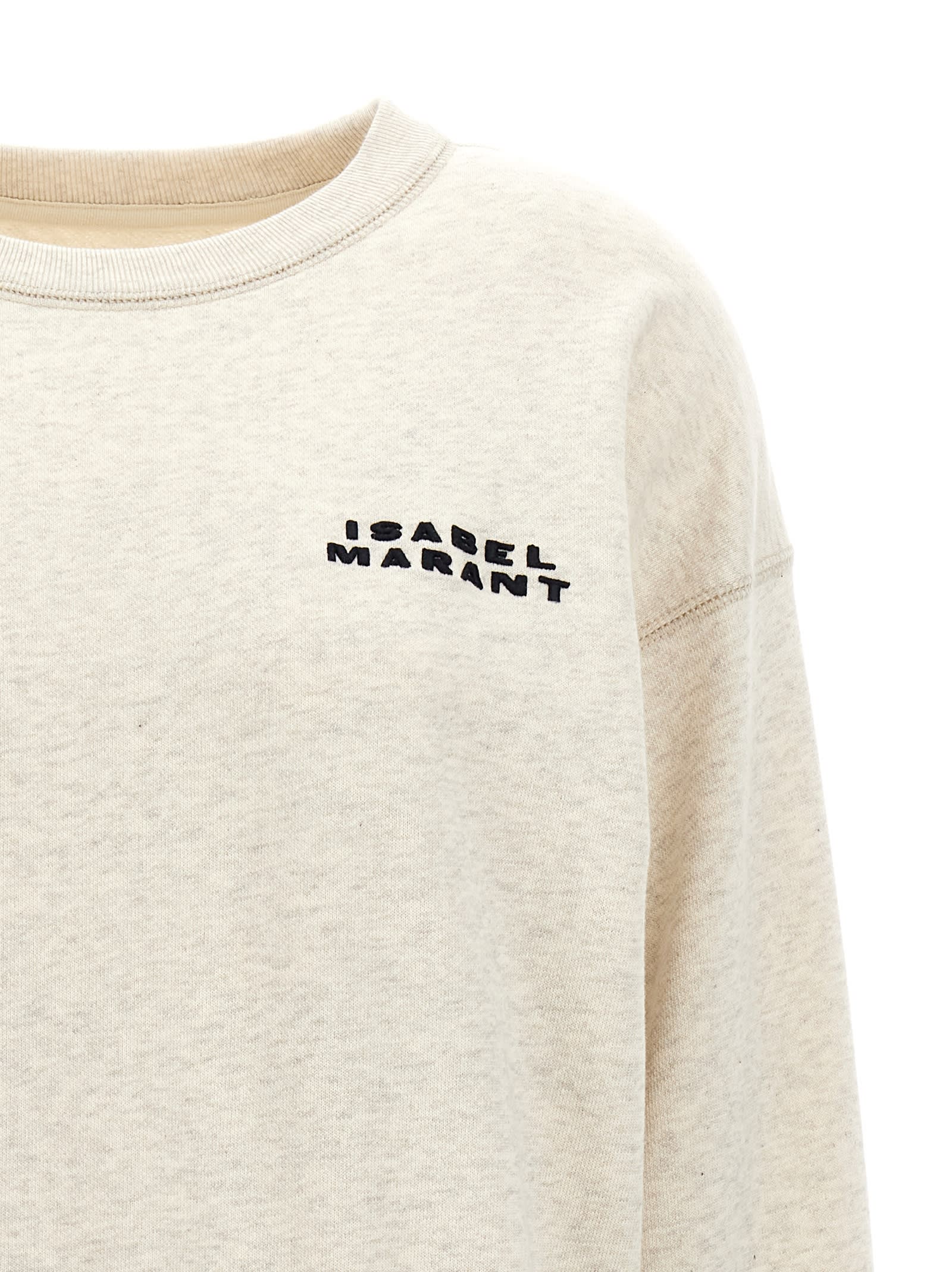 Shop Isabel Marant Shad Sweatshirt In Beige