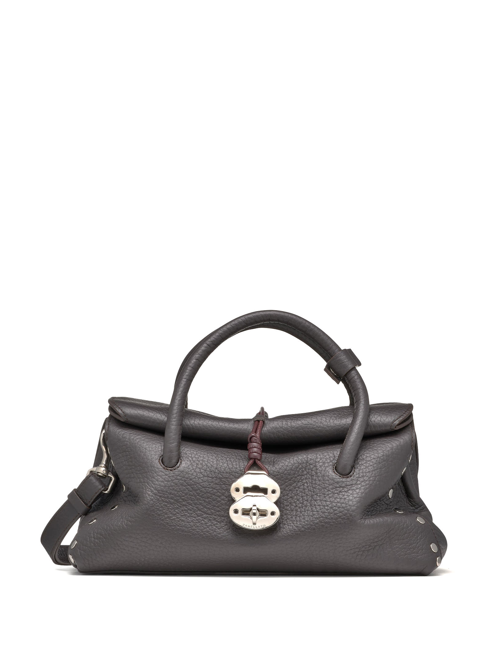 ZANELLATO ALMA CENTAURO S BAG DARK BROWN 