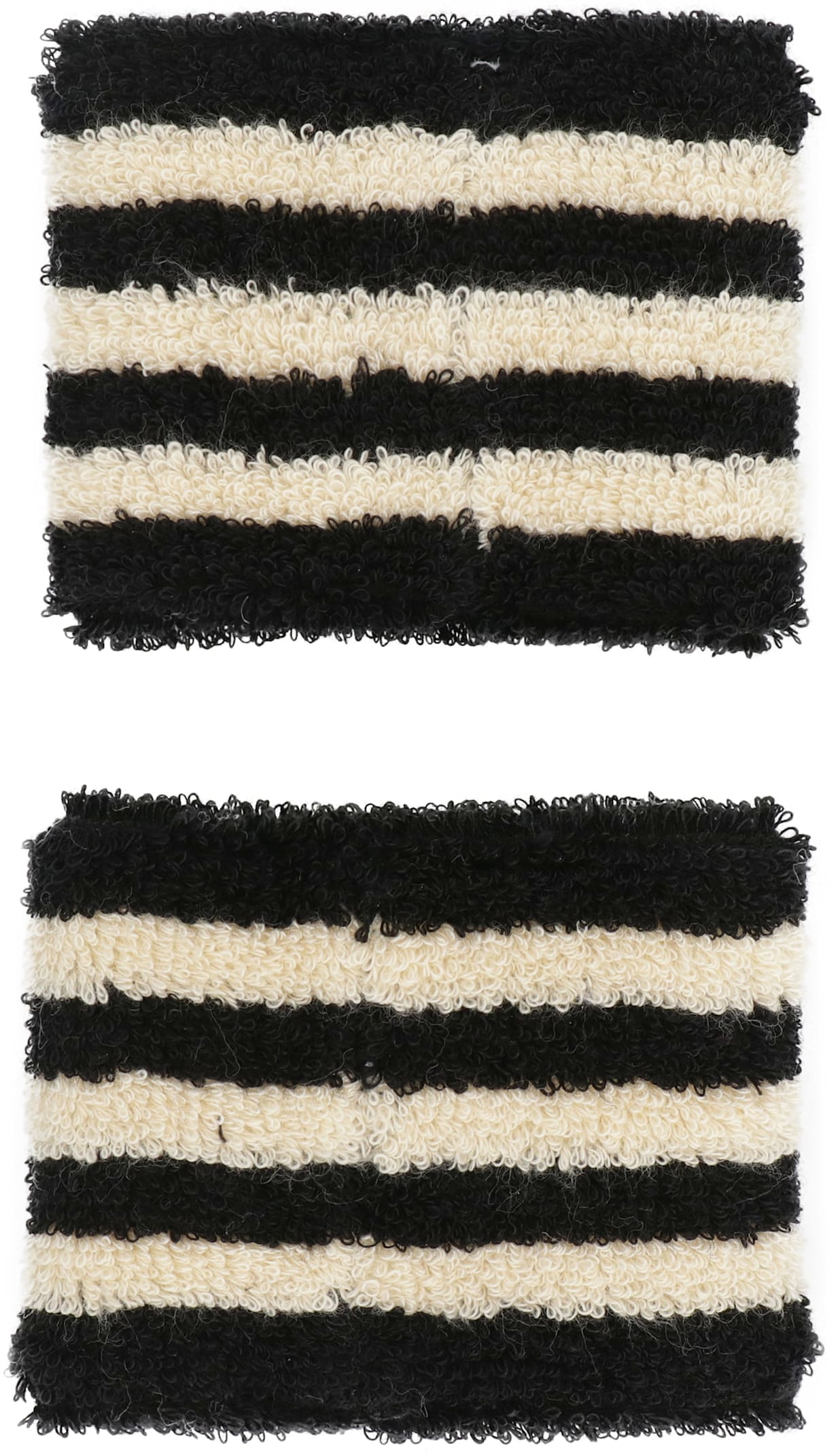 Saint Laurent Knitted Cuffs In White
