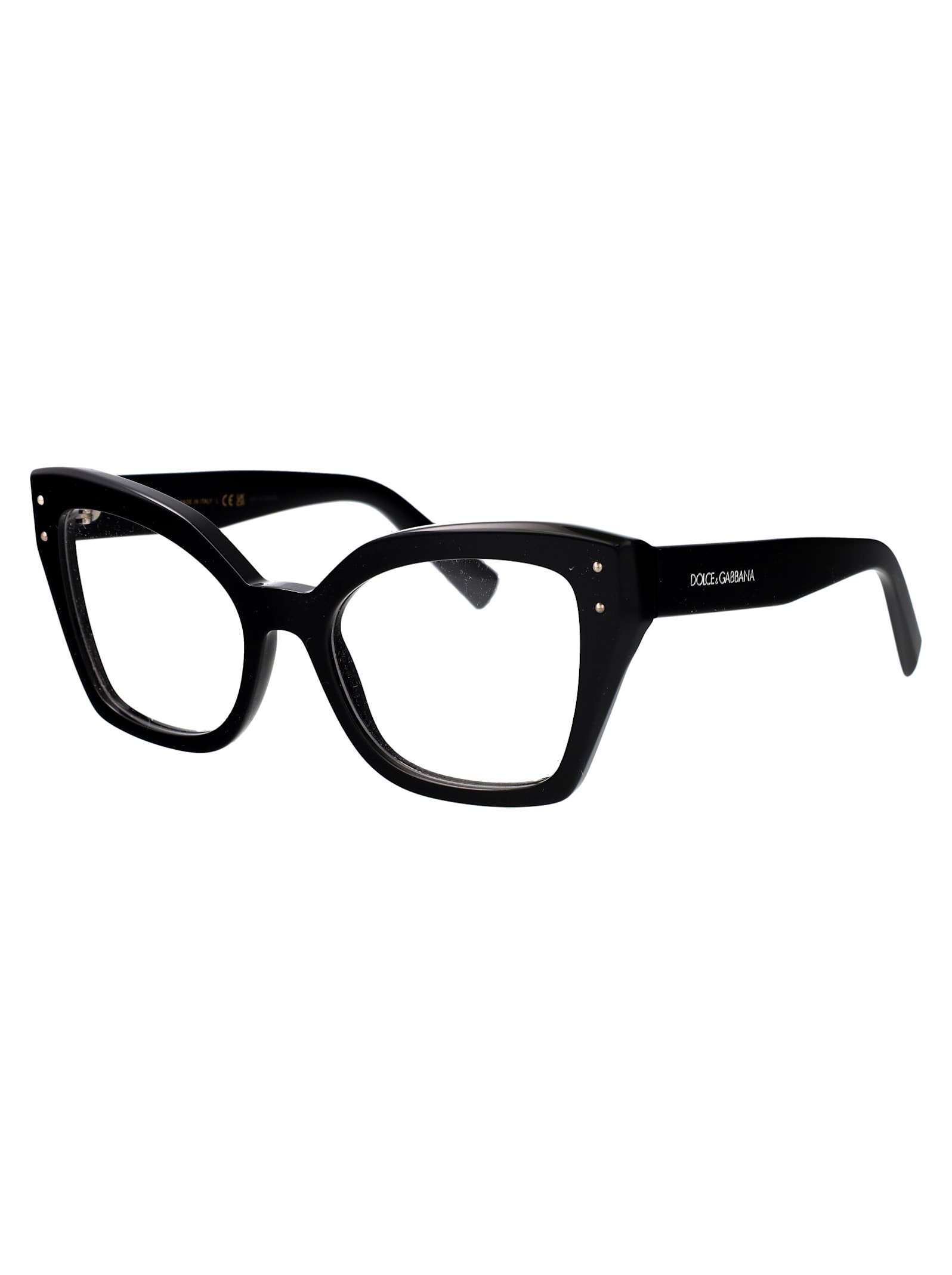 メガネ DOLCE & GABBANA Woman Optical frames Black 0DG3386 501 Dolce & Gabbana DG3386 Eyeglasses 501 Black - eye-oo.com