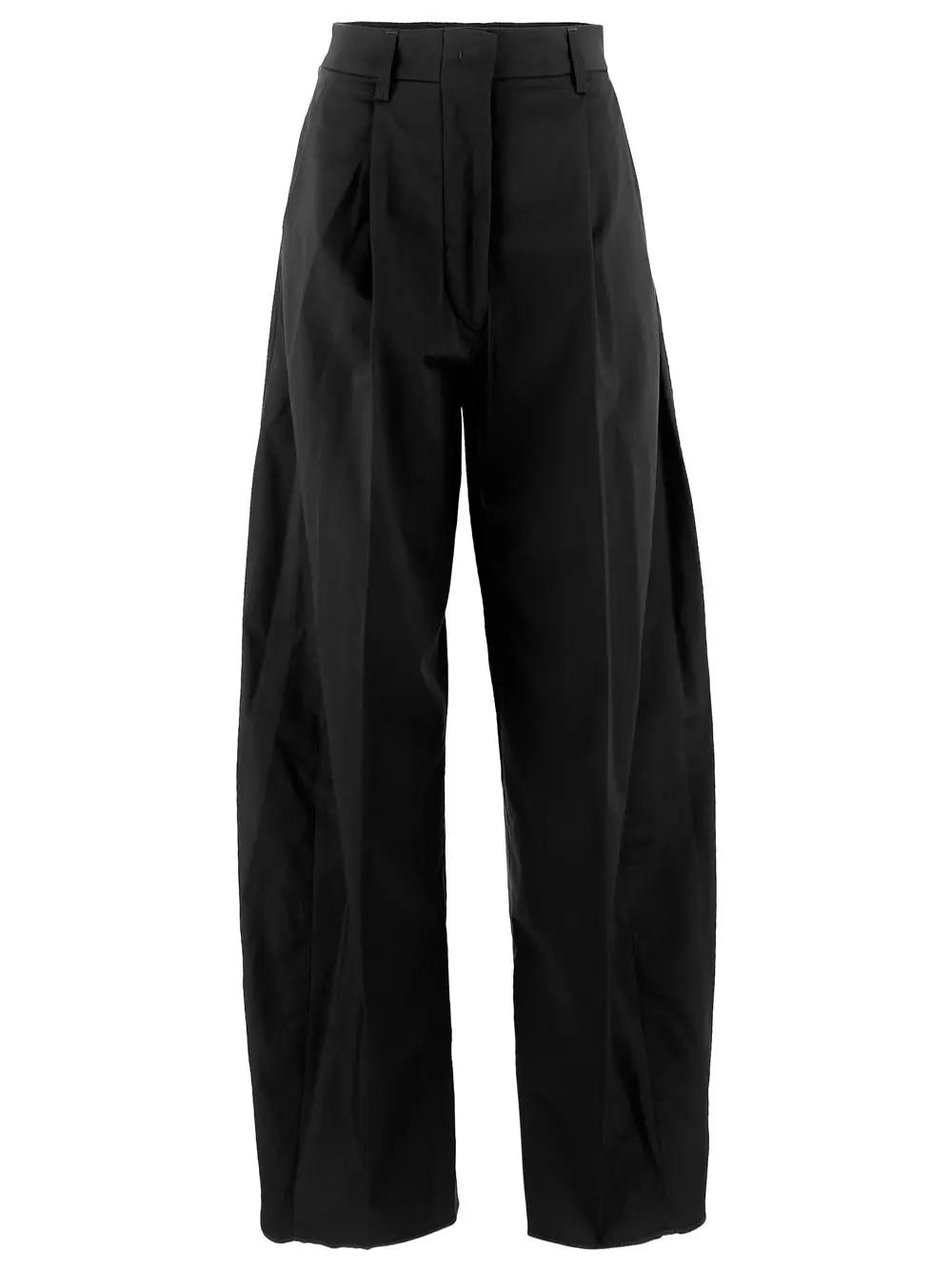 The Latest Billie Lightweight Poplin Trousers Black