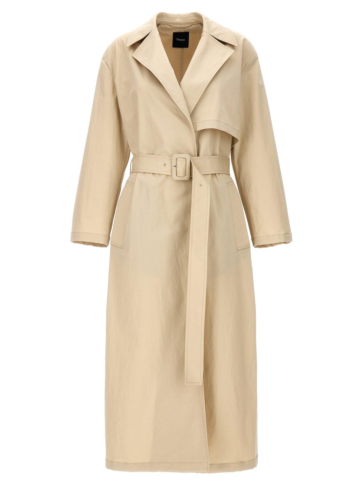 Belted Wrap Trench Coat
