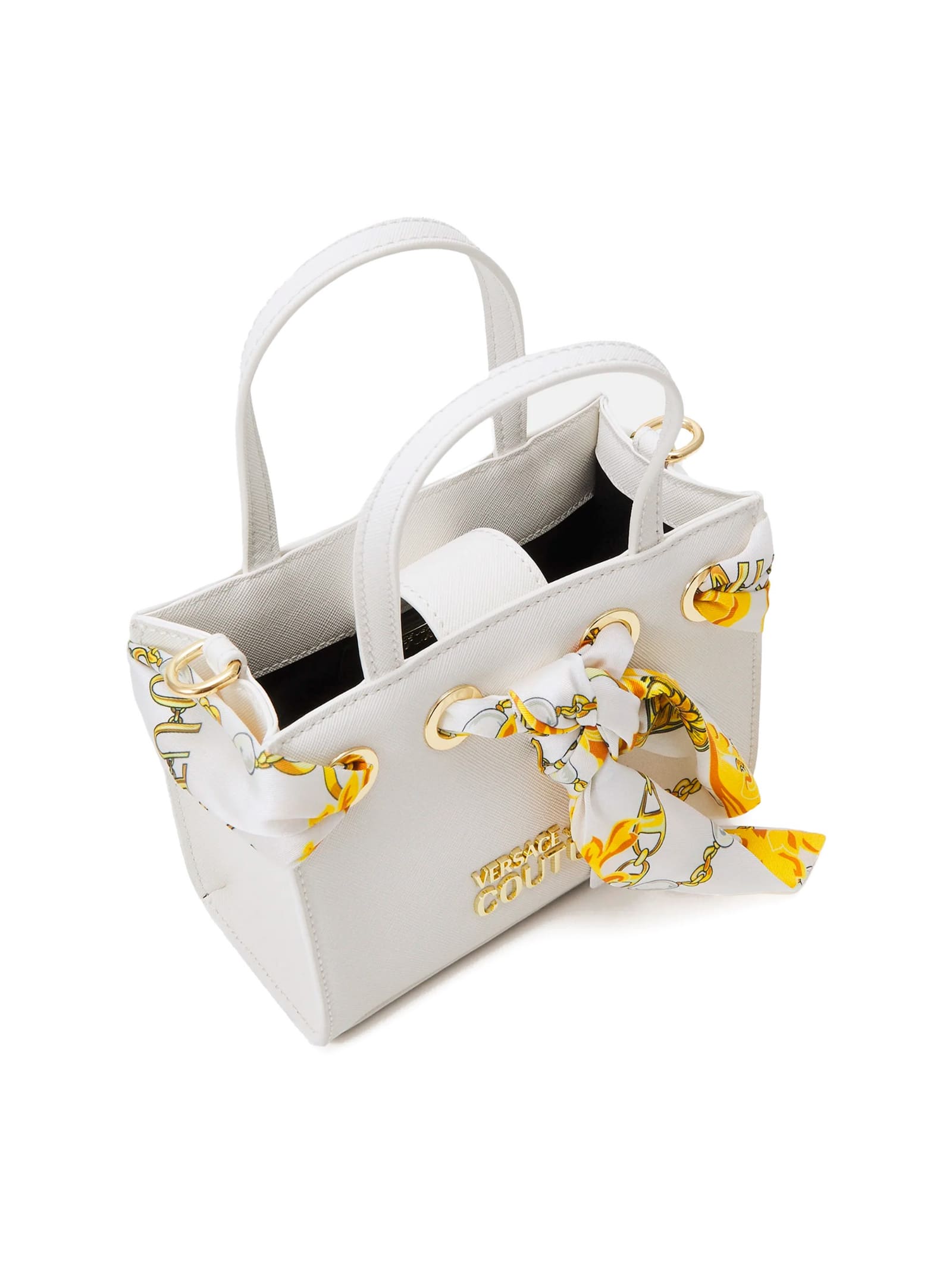 Shop Versace Jeans Couture Bag In White