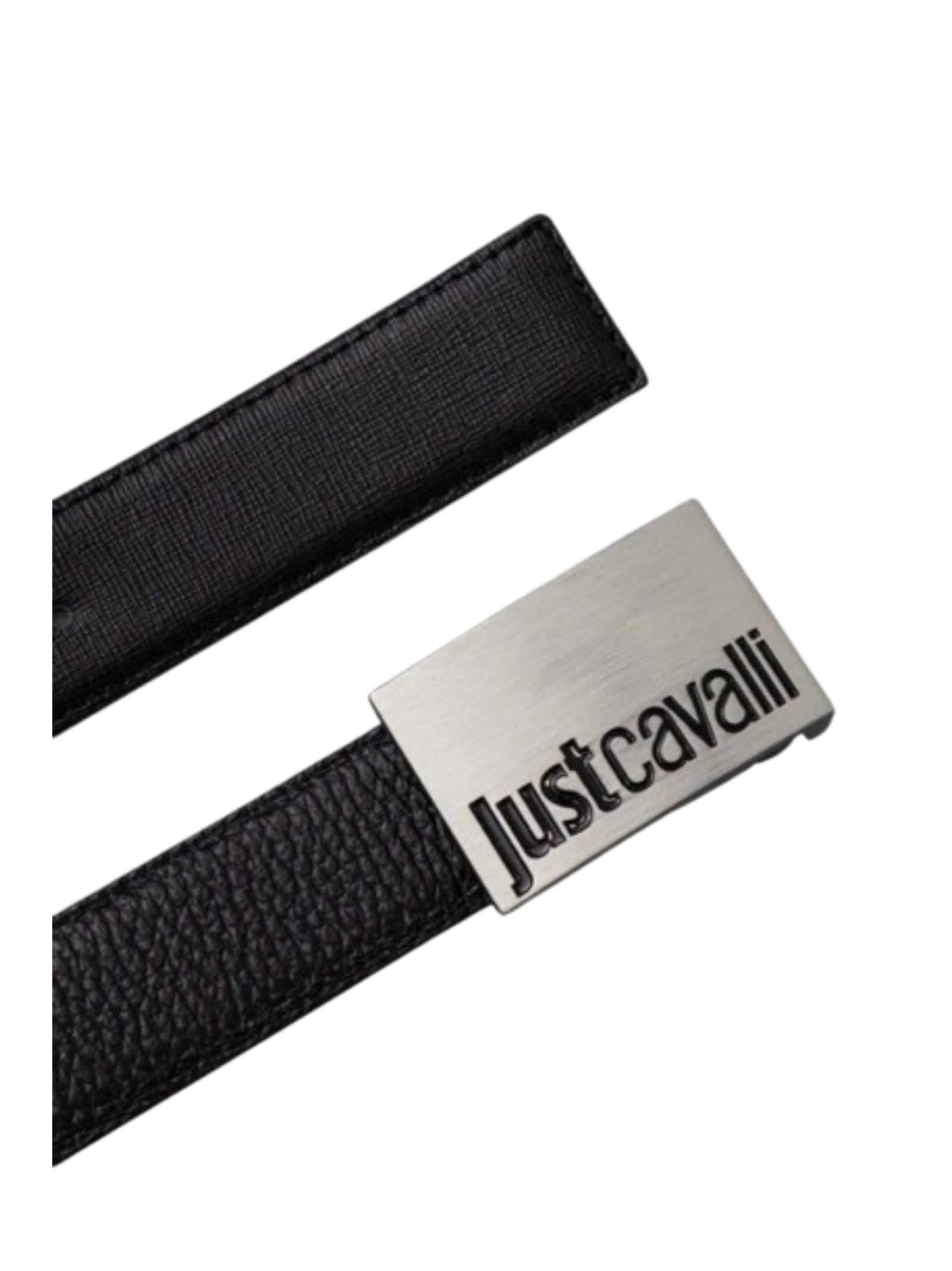 Just Cavalli Belt In Black
