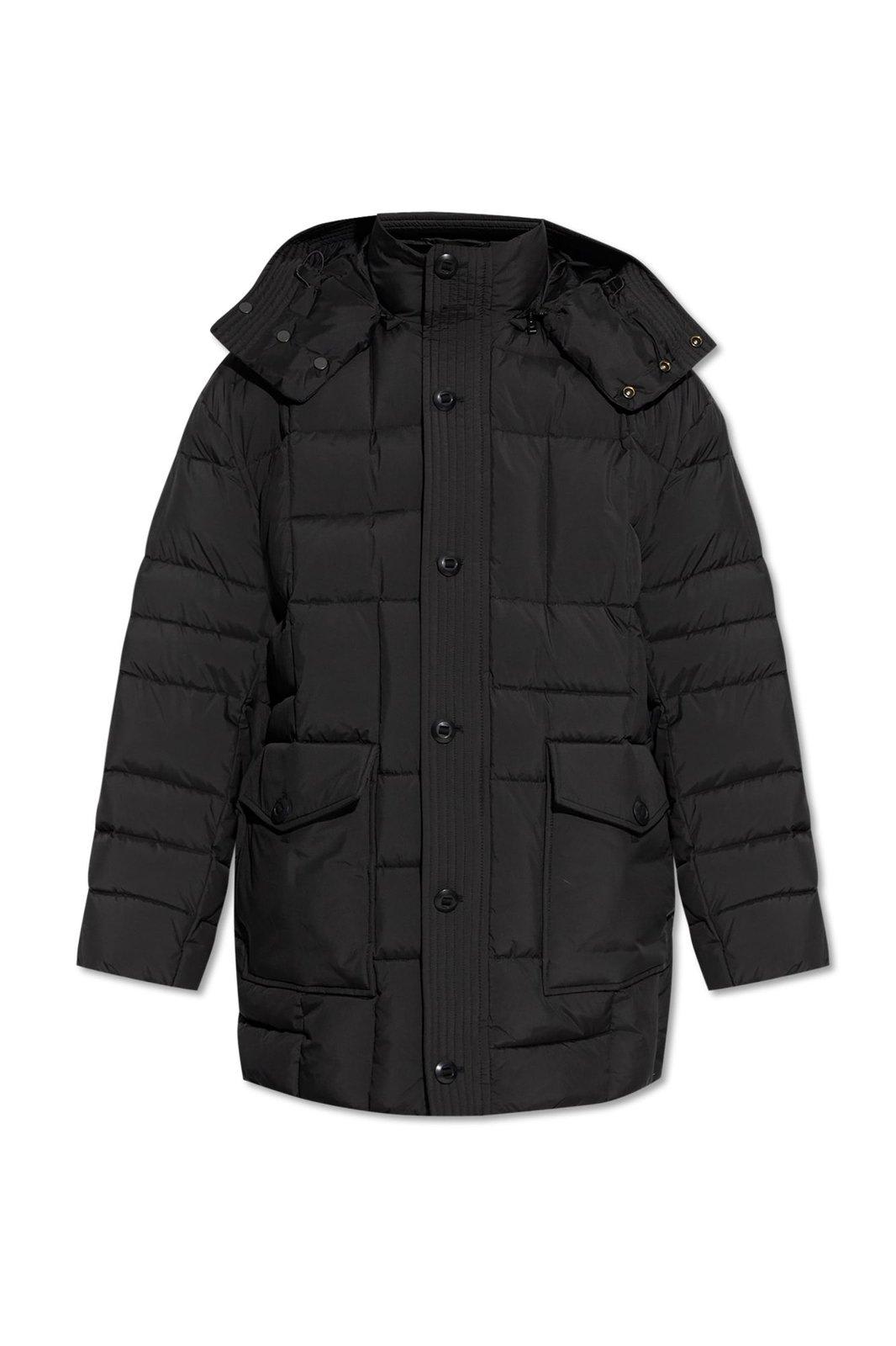 Insulated Hooded Down Jacket